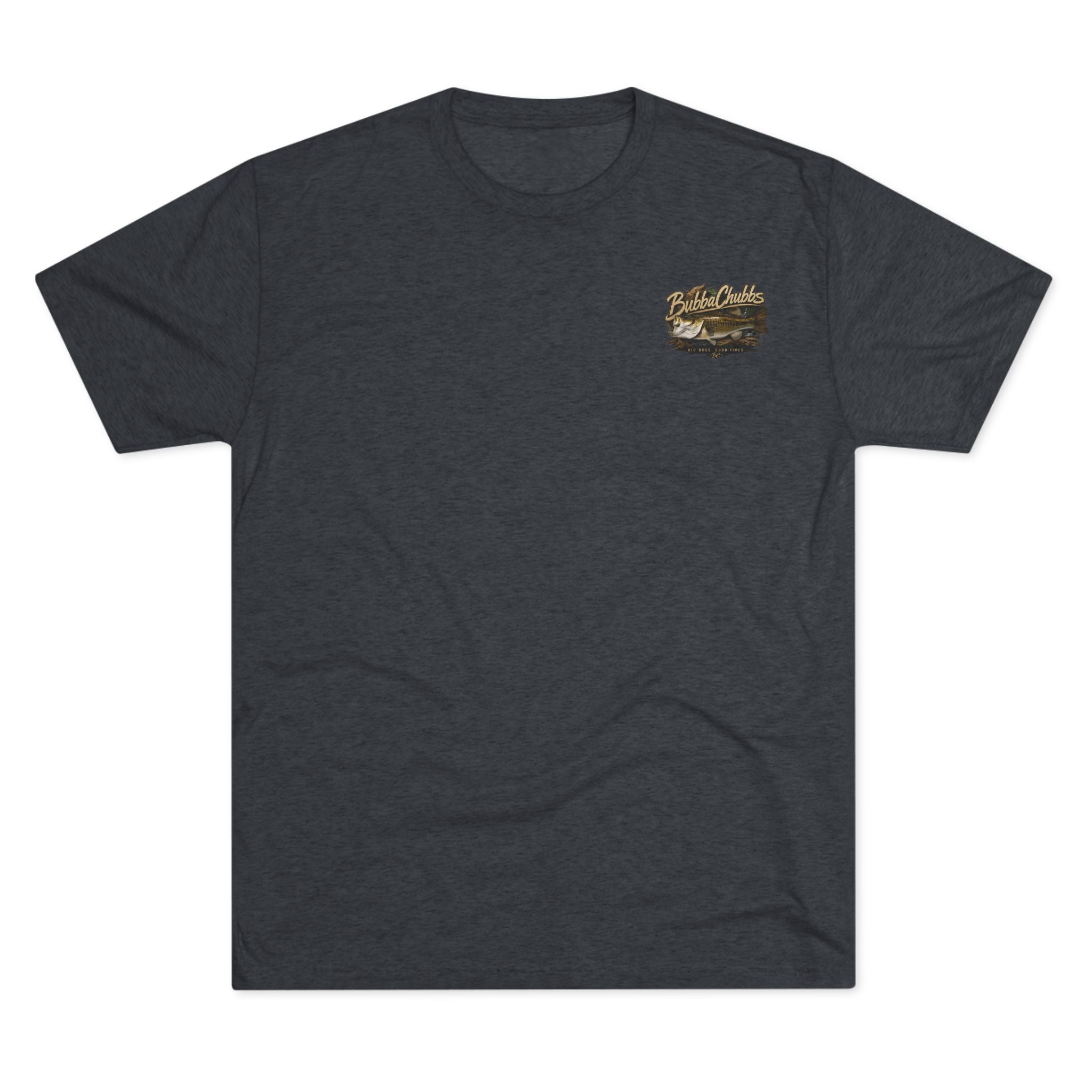BubbaChubbs Bass Eli Minimalist Logo Tee — Adventure Outdoor Crew Shirt Printify