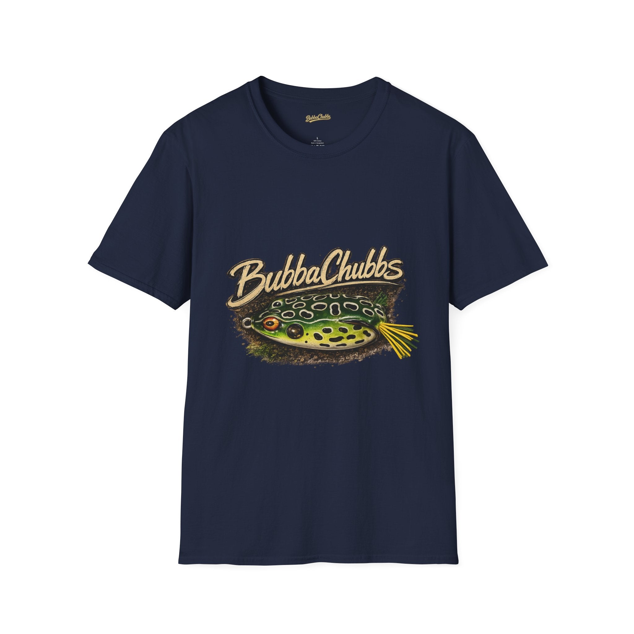 BubbaChubbs Gone Fishing Lure Graphic Tee Printify