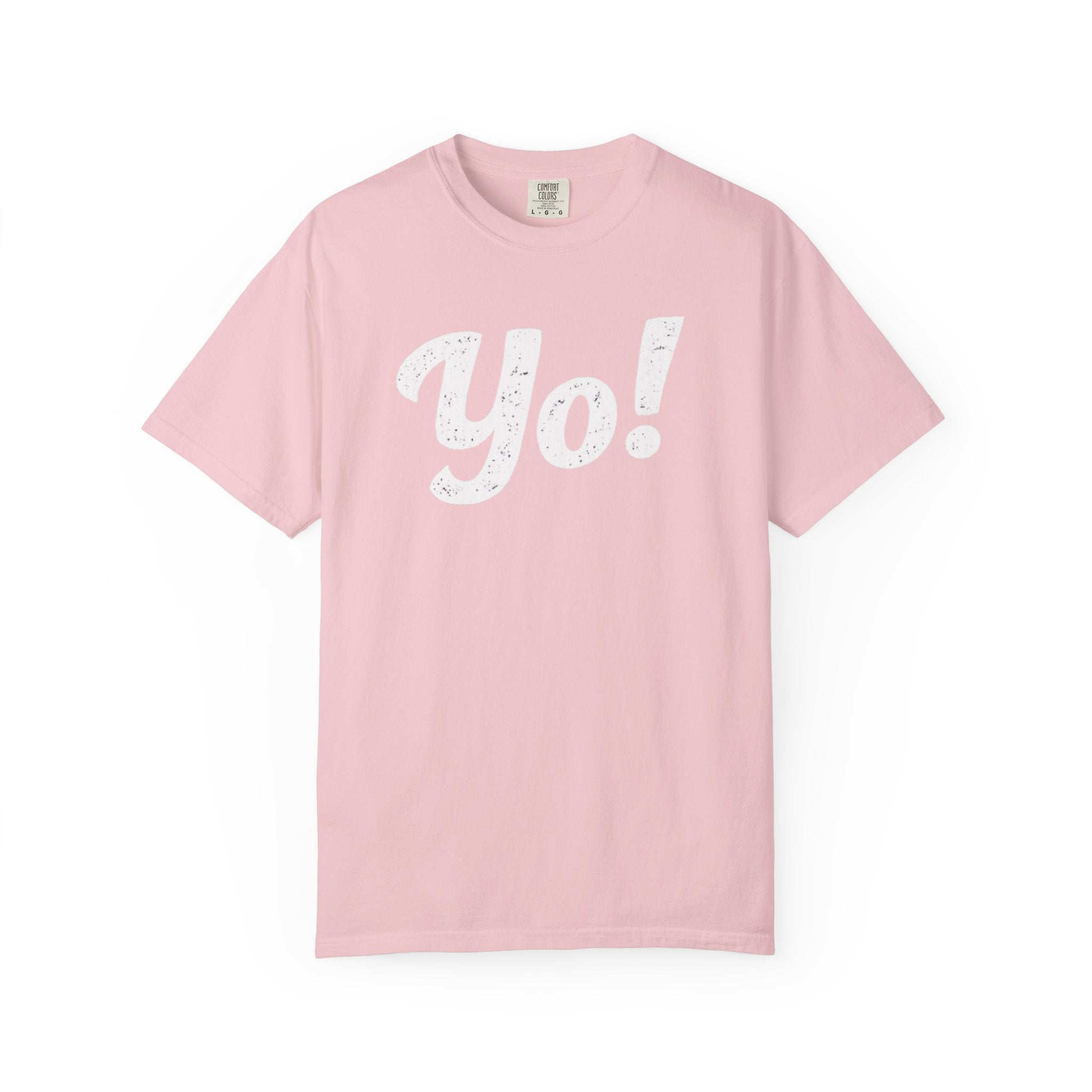BubbaChubbs Yo! White Lettering Tee - BubbaChubbs Brand