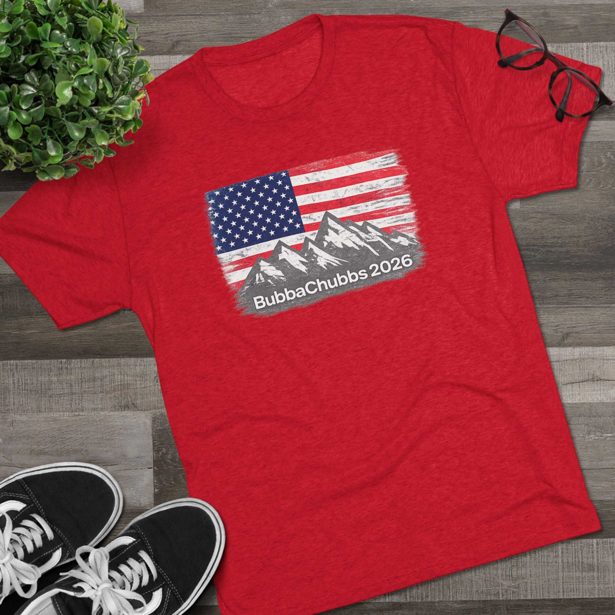 BubbaChubbs Mountains Pride — Adventure Outdoor Crew Shirt - BubbaChubbs Brand