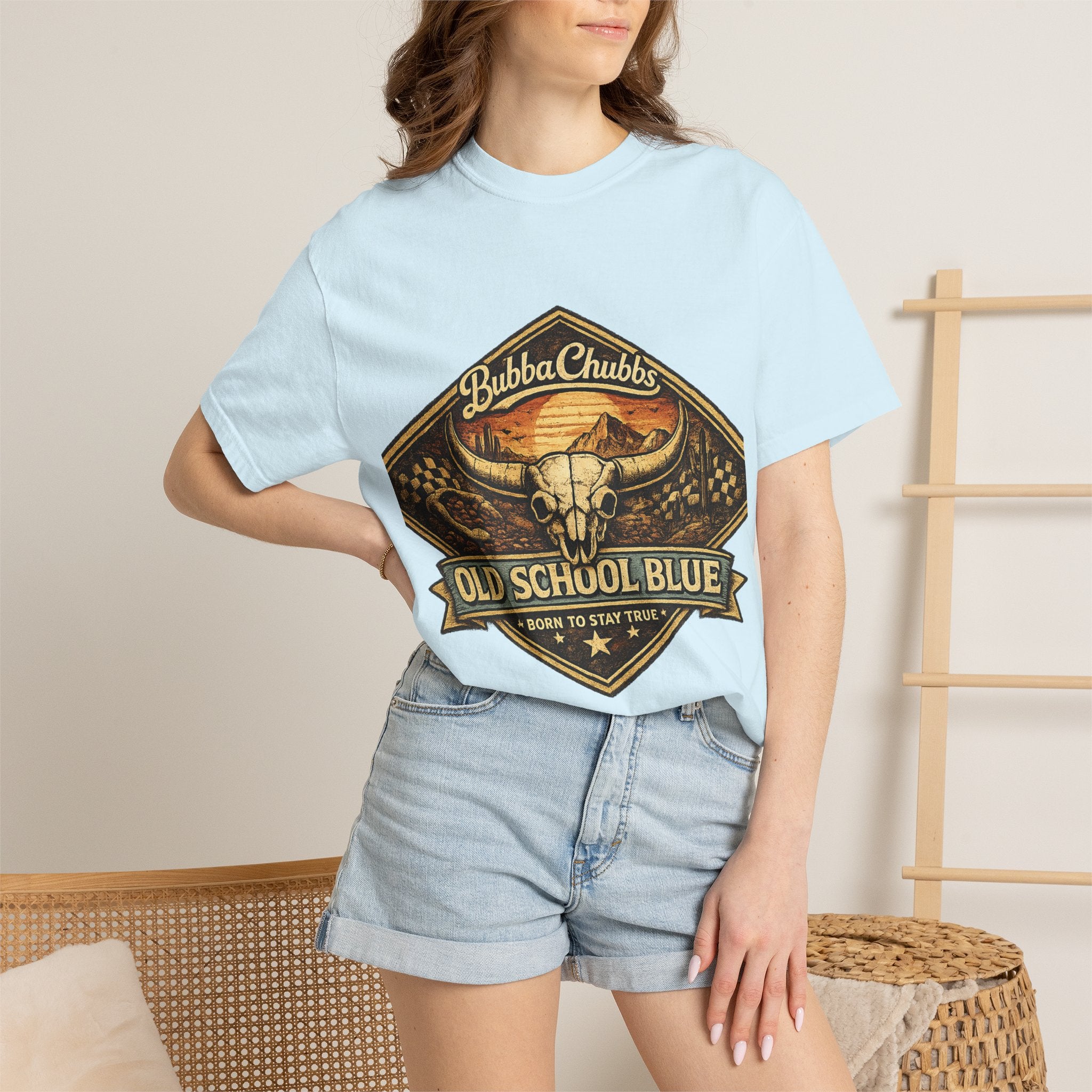 BubbaChubbs Old School Style Tee Printify