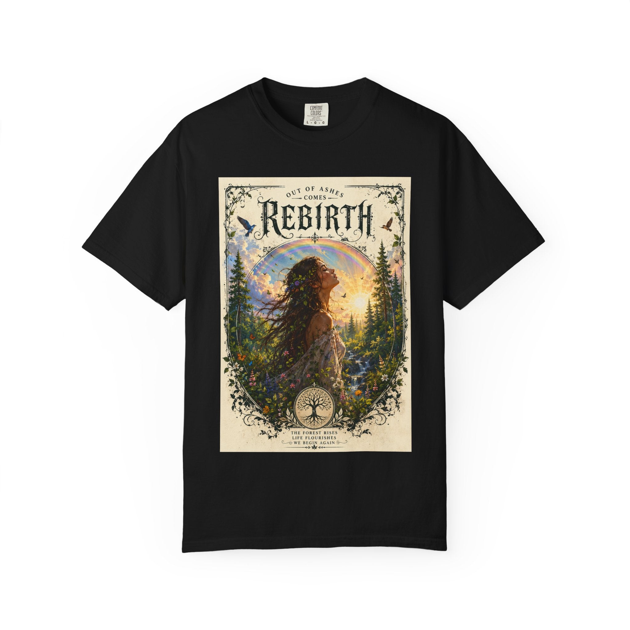 BubbaChubbs Out of the Ashes Inspired Style Tee Printify