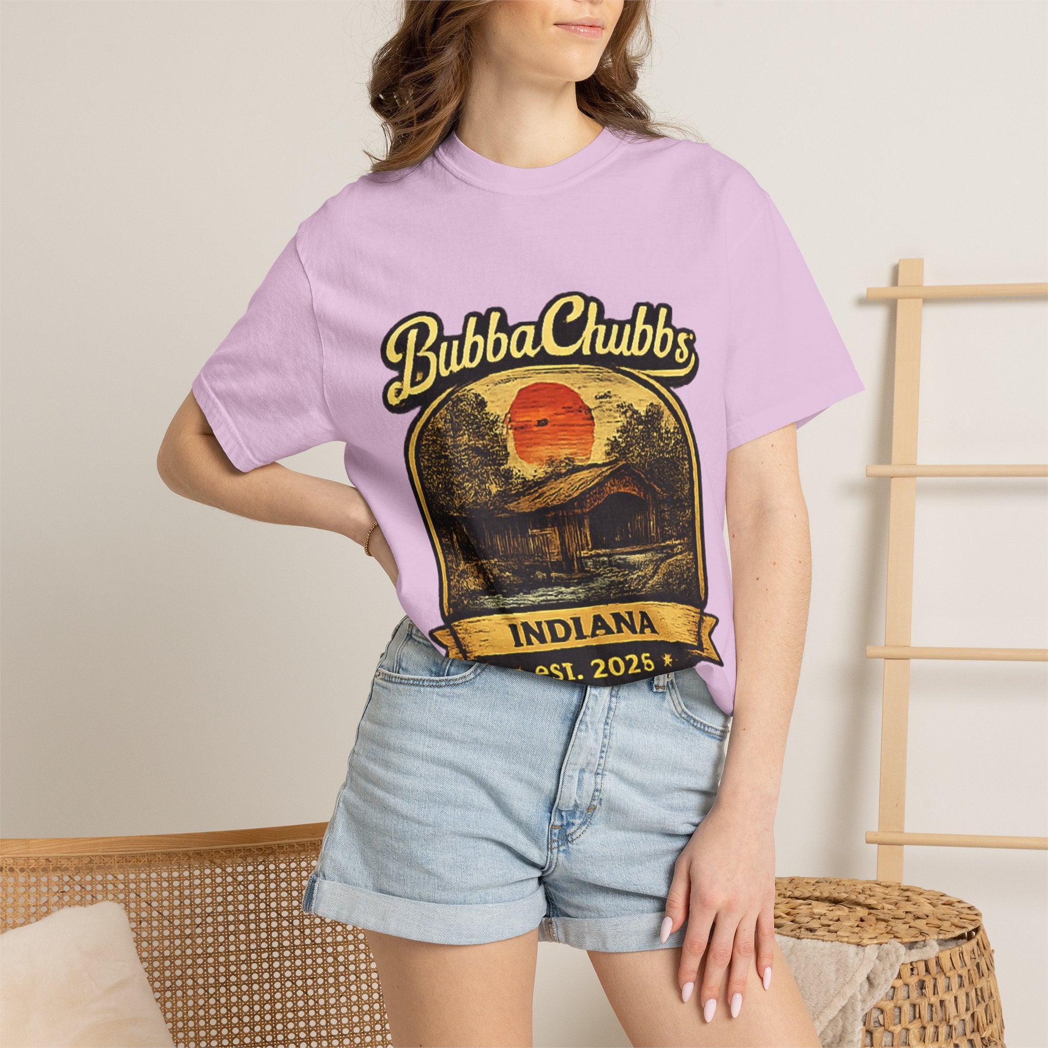 Indiana Graphic Tee | BubbaChubbs Get Out Stay Wild T-Shirt