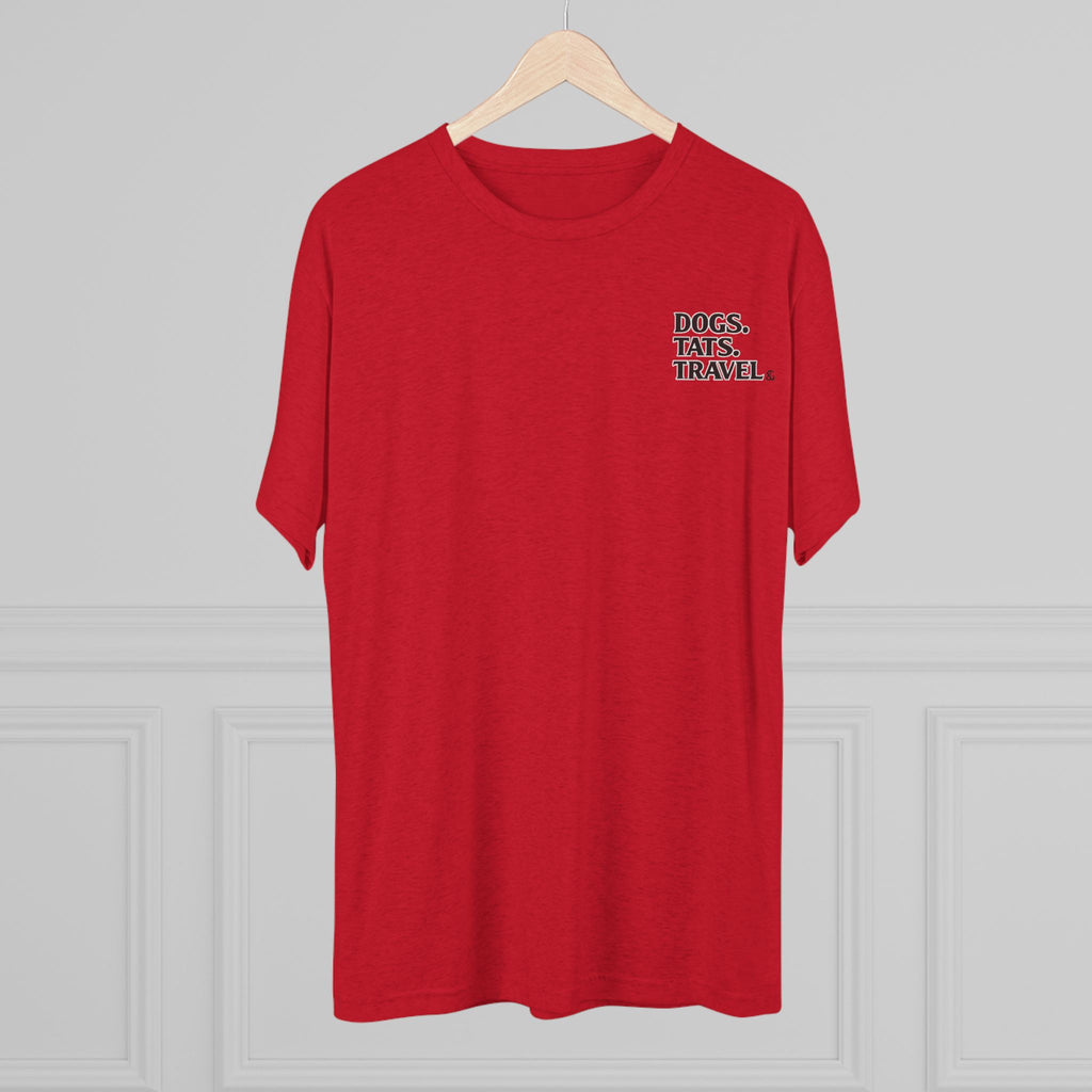 BubbaChubbs Mountains Minimalist Dogs Tats Travel — Adventure Outdoor Crew Shirt - BubbaChubbs Brand