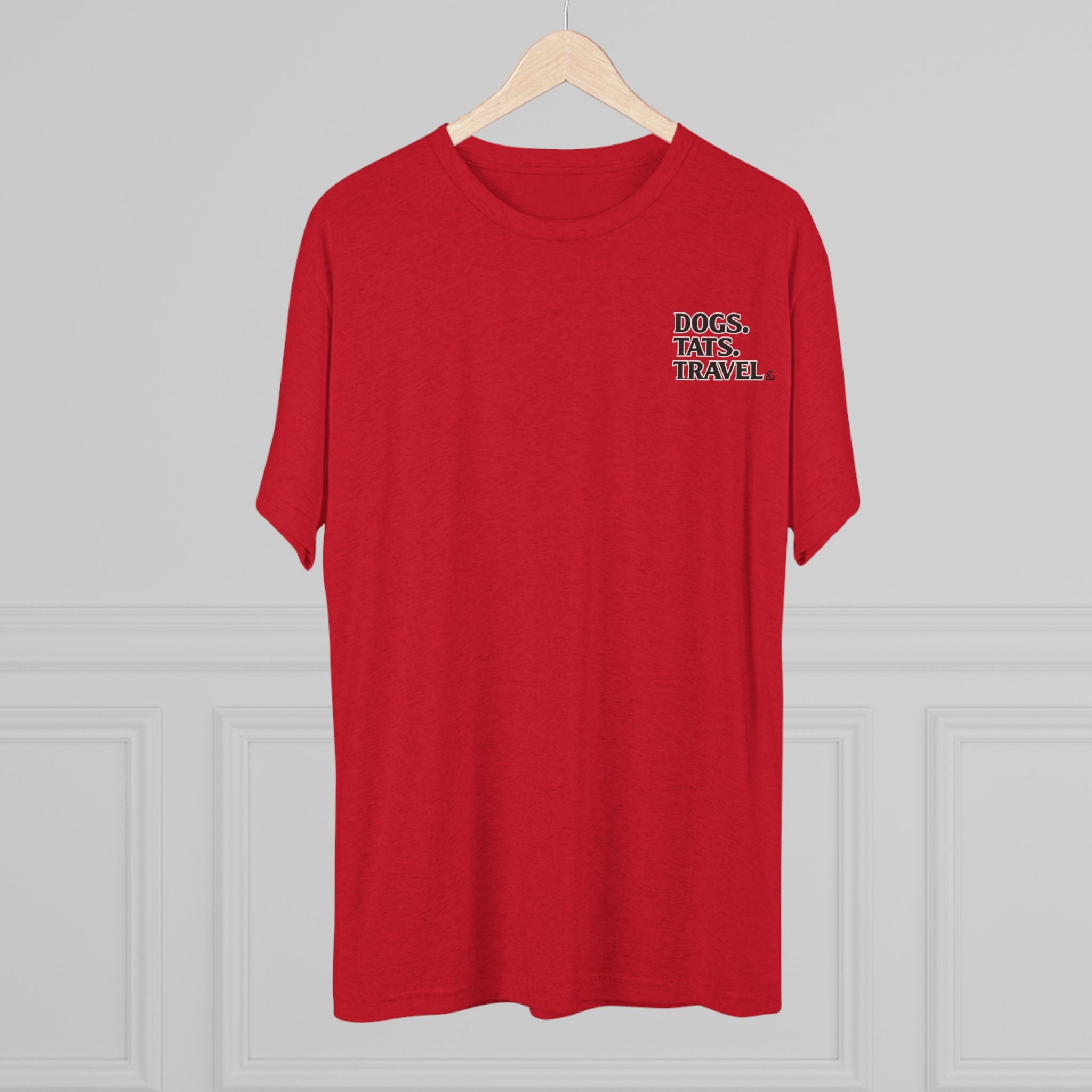 BubbaChubbs Mountains Minimalist Dogs Tats Travel — Adventure Outdoor Crew Shirt - BubbaChubbs Brand