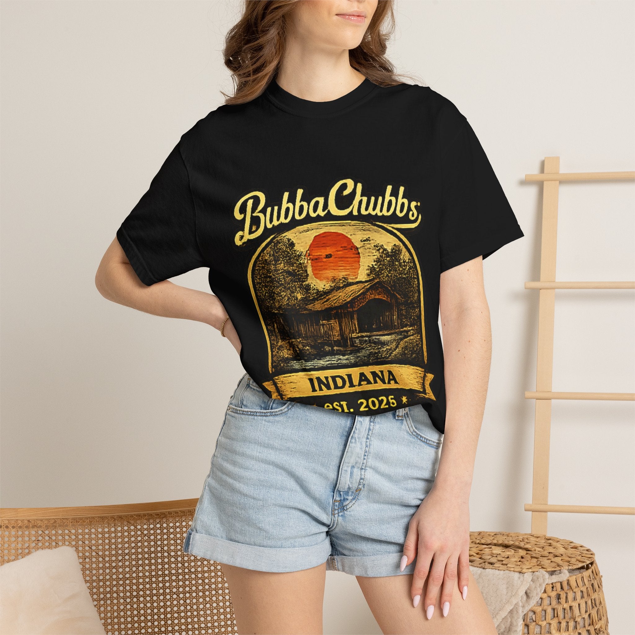 Indiana Graphic Tee | BubbaChubbs Get Out Stay Wild T-Shirt