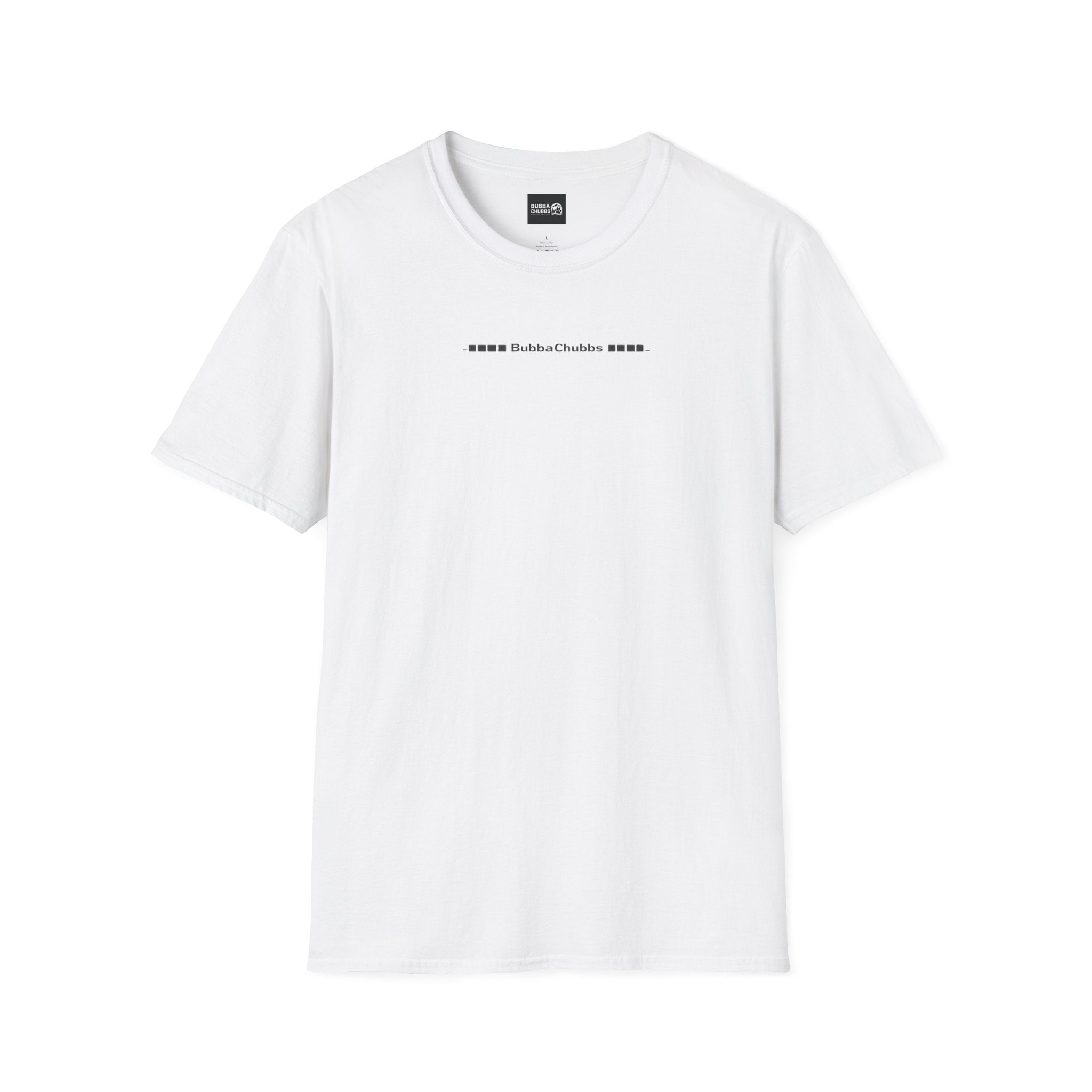 BubbaChubbs Classic Heavy Text Short-Sleeve Tee - BubbaChubbs Brand