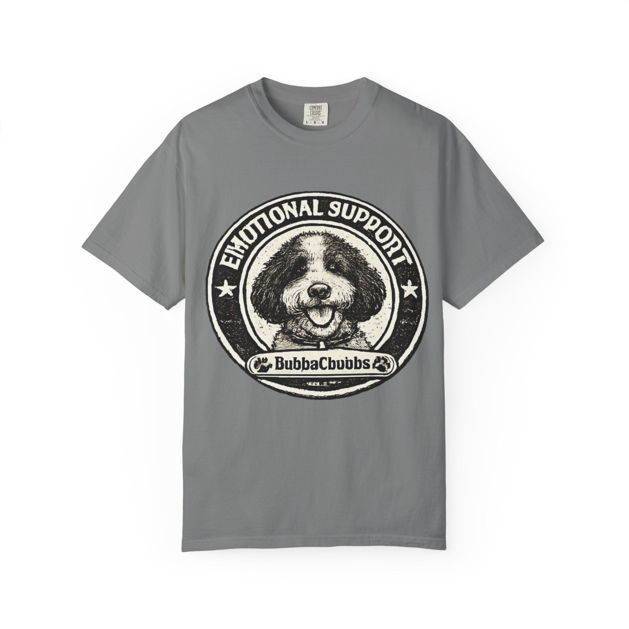 BubbaChubbs Doodle Vintage Emotional Support Style Tee - BubbaChubbs Brand