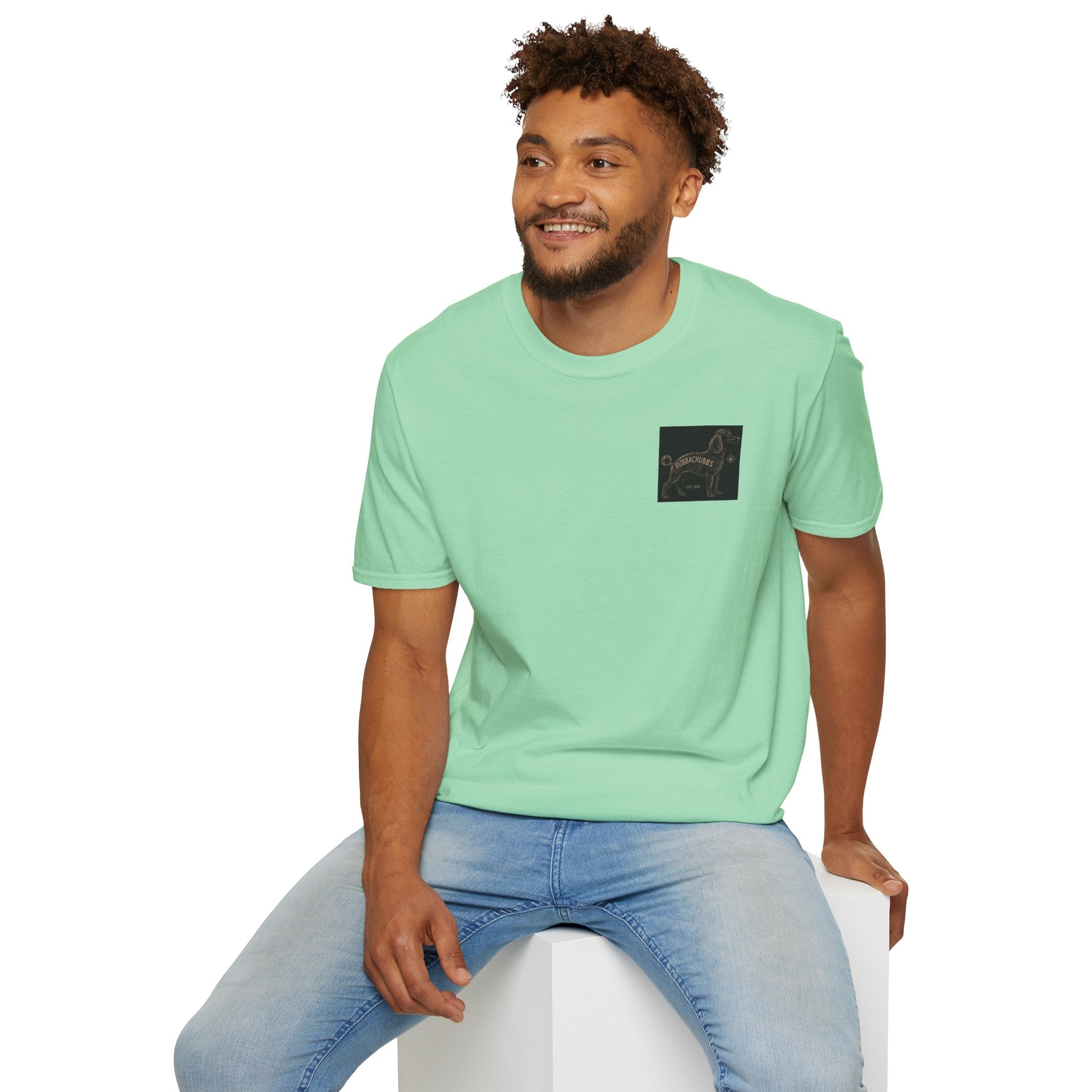 BubbaChubbs Himself Positioned Short-Sleeve Tee - BubbaChubbs Brand