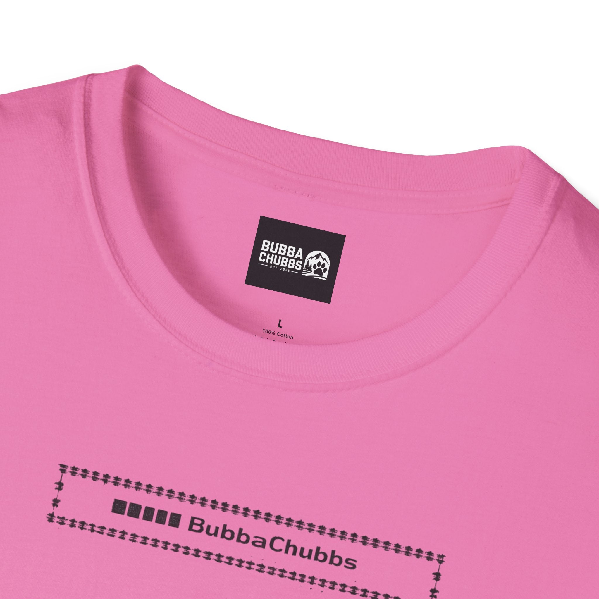 BubbaChubbs Classic Boxed Text Short-Sleeve Tee - BubbaChubbs Brand