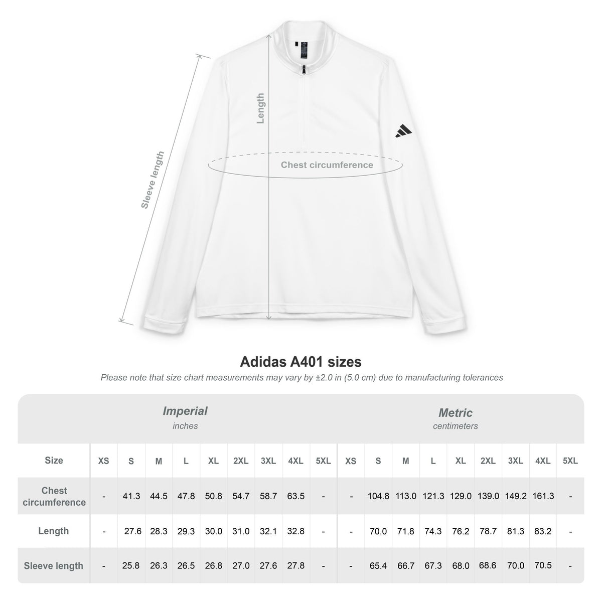 Embroidered Quarter-Zip Pullover — Mountain Logo Performance Top