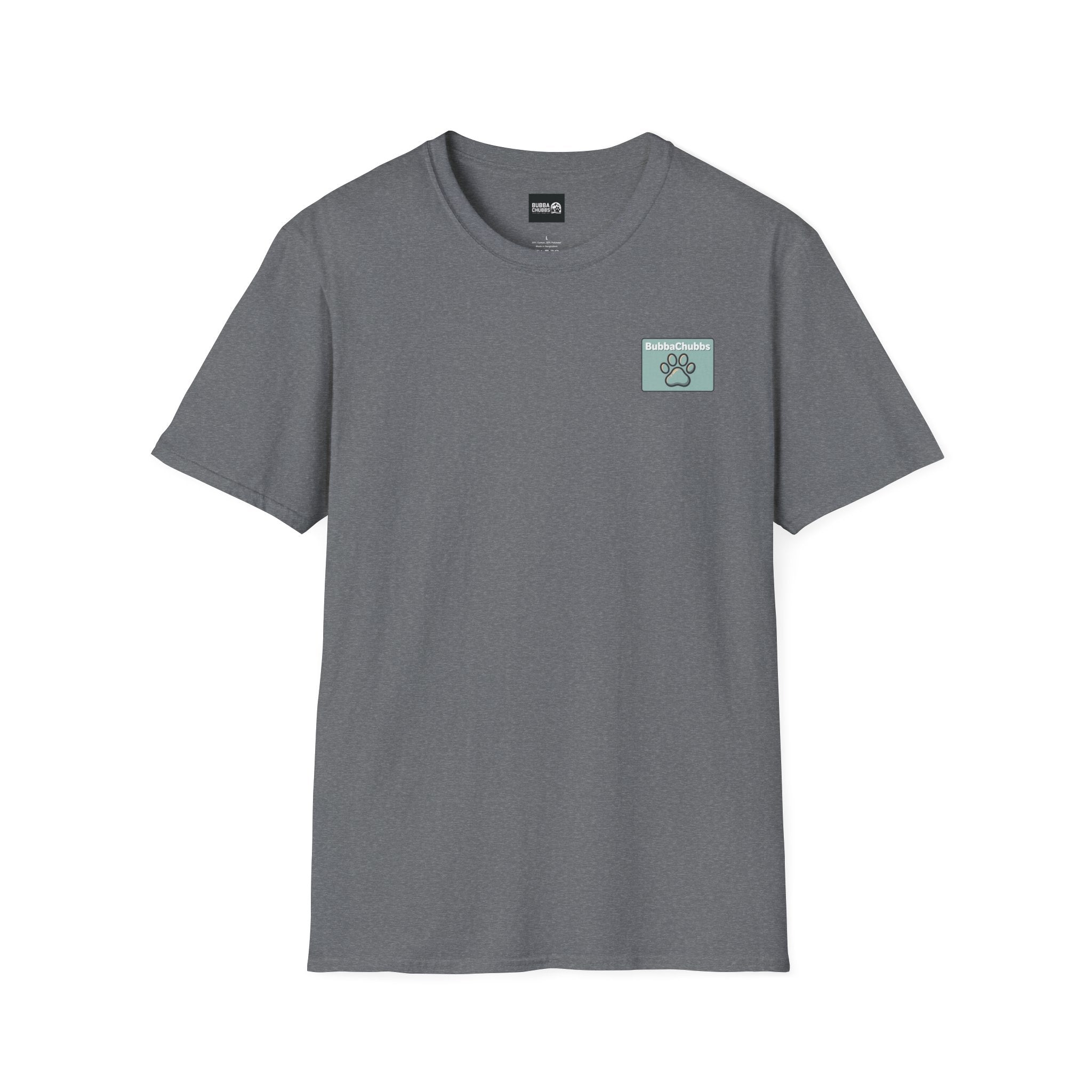 BubbaChubbs Logo front and Back Short-Sleeve Tee - BubbaChubbs Brand