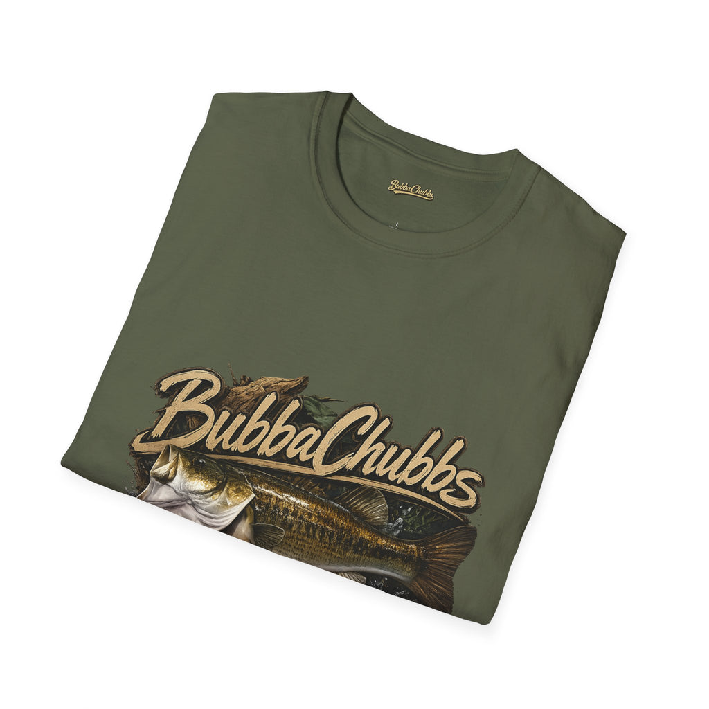 BubbaChubbs Gone Fishing Graphic Tee Printify
