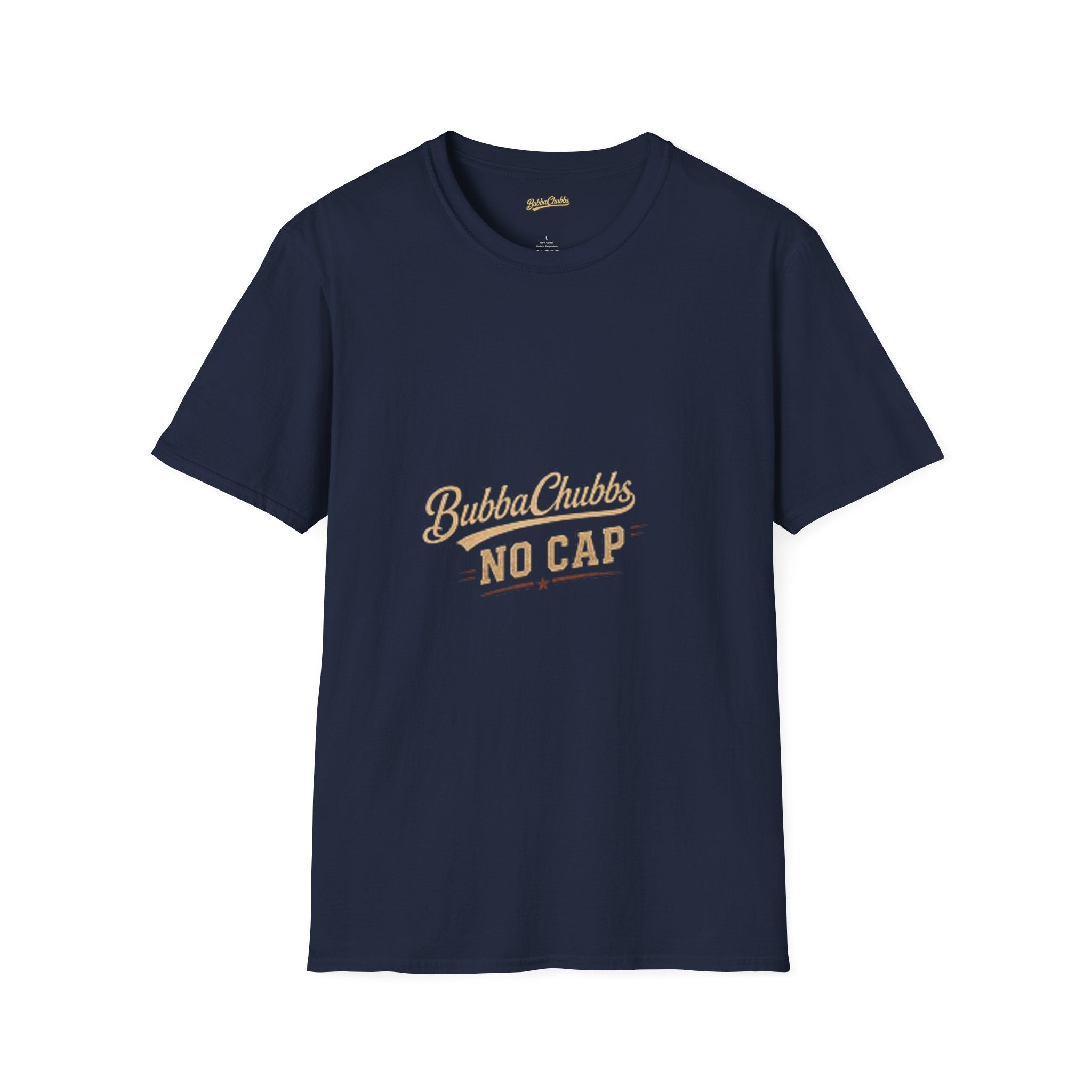No Cap Graphic Tee | BubbaChubbs Bold Statement T-Shirt for Men & Women