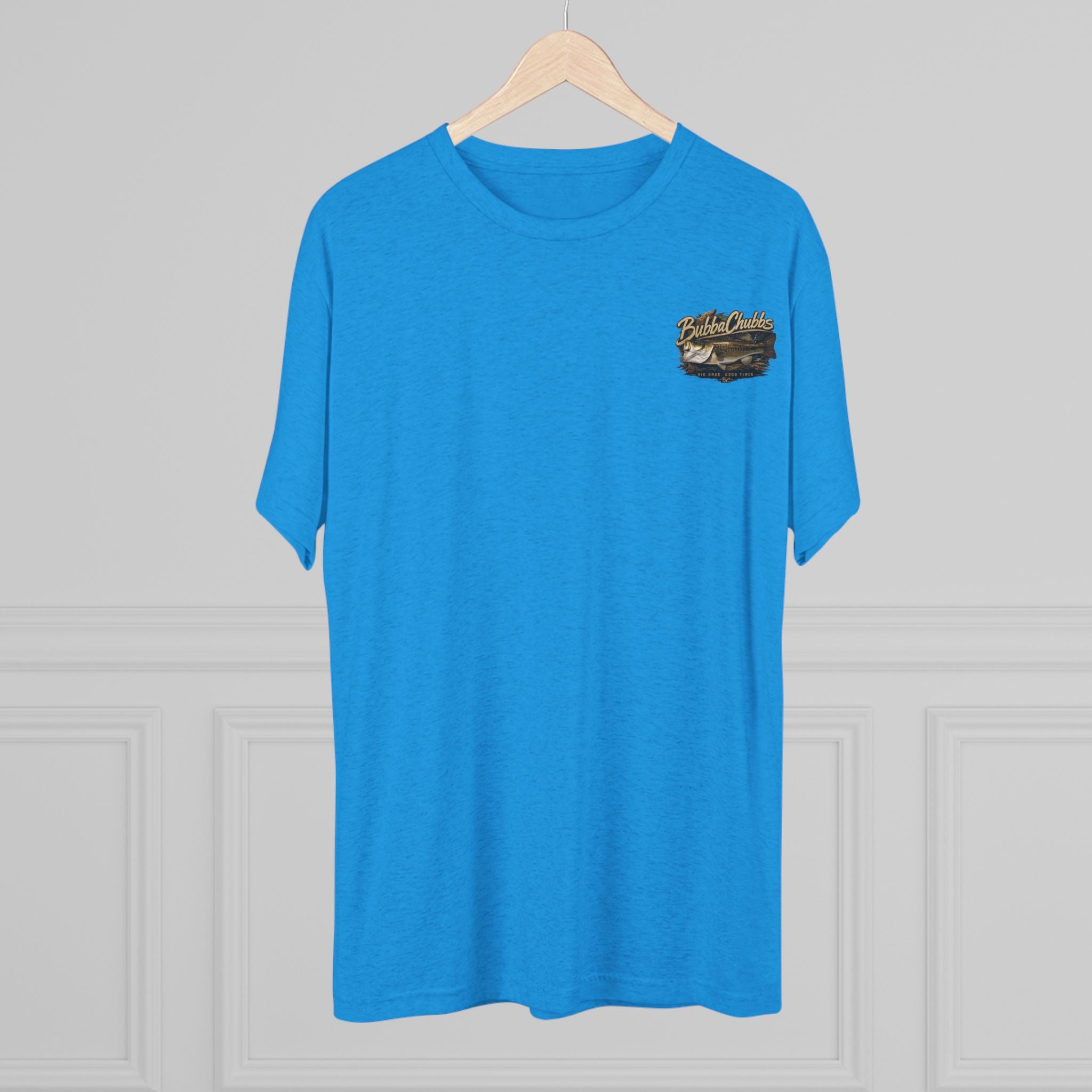 BubbaChubbs Bass Eli Minimalist Logo Tee — Adventure Outdoor Crew Shirt Printify