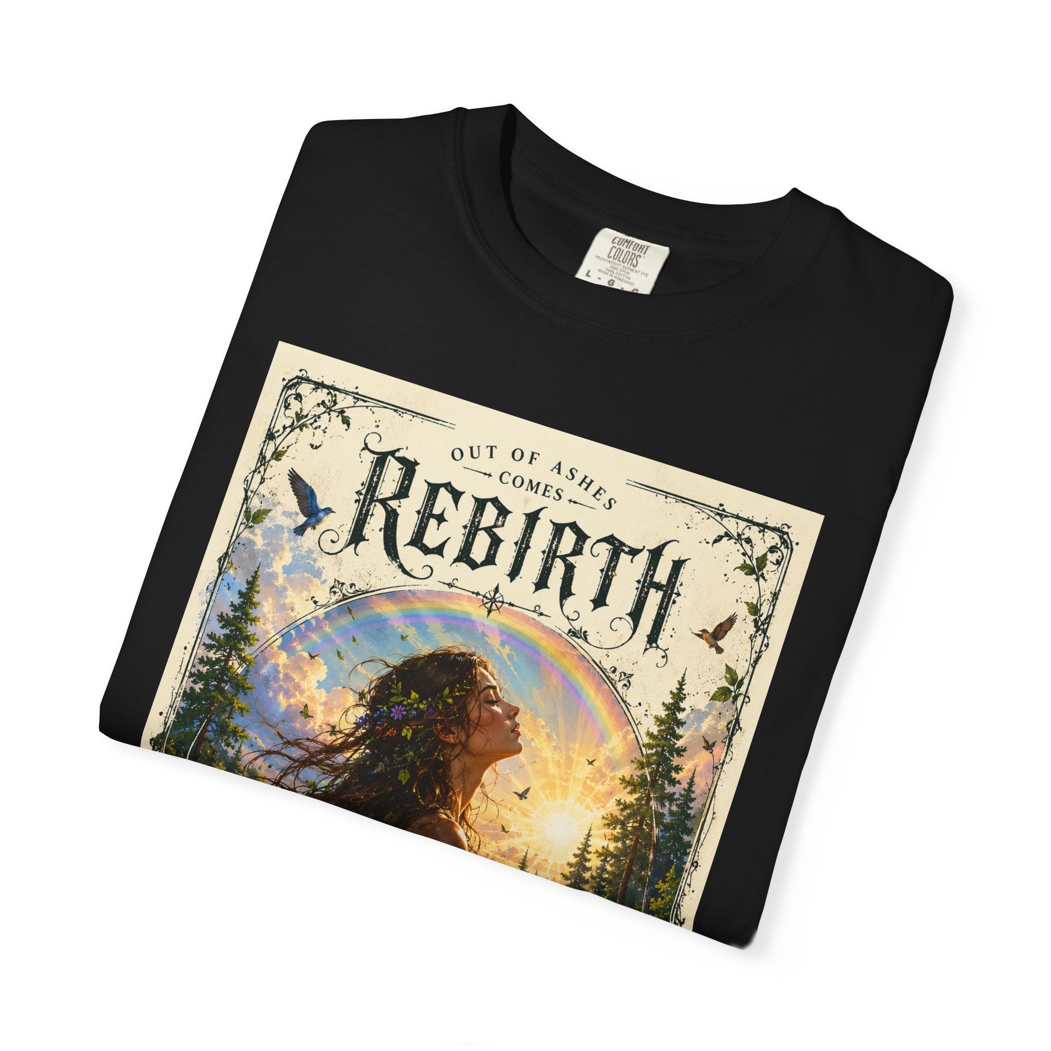 BubbaChubbs Out of the Ashes Inspired Style Tee Printify