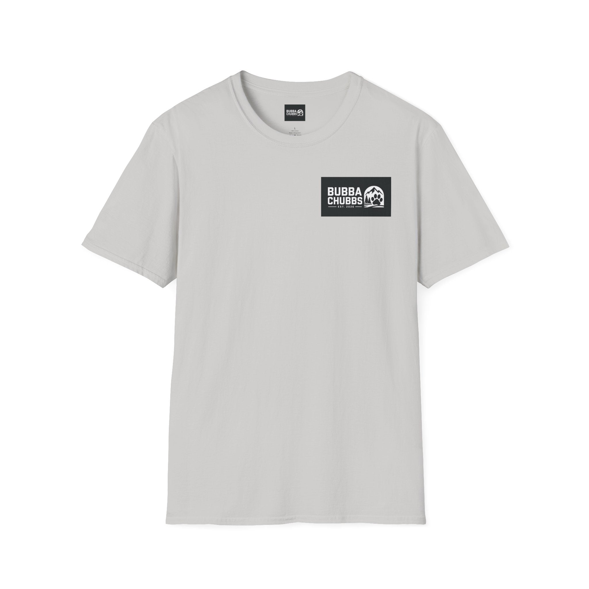 BubbaChubbs Updated Modern Logo Short-Sleeve Tee - BubbaChubbs Brand