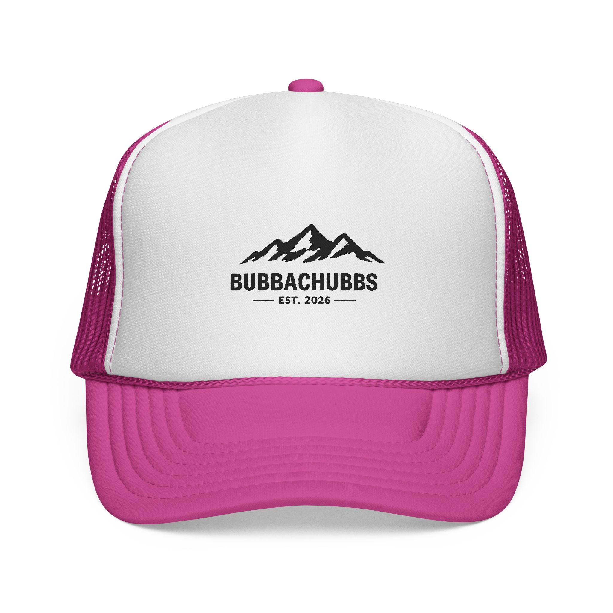 BubbaChubbs Adventure Mountain Trucker Cap — Retro Hat - BubbaChubbs Brand