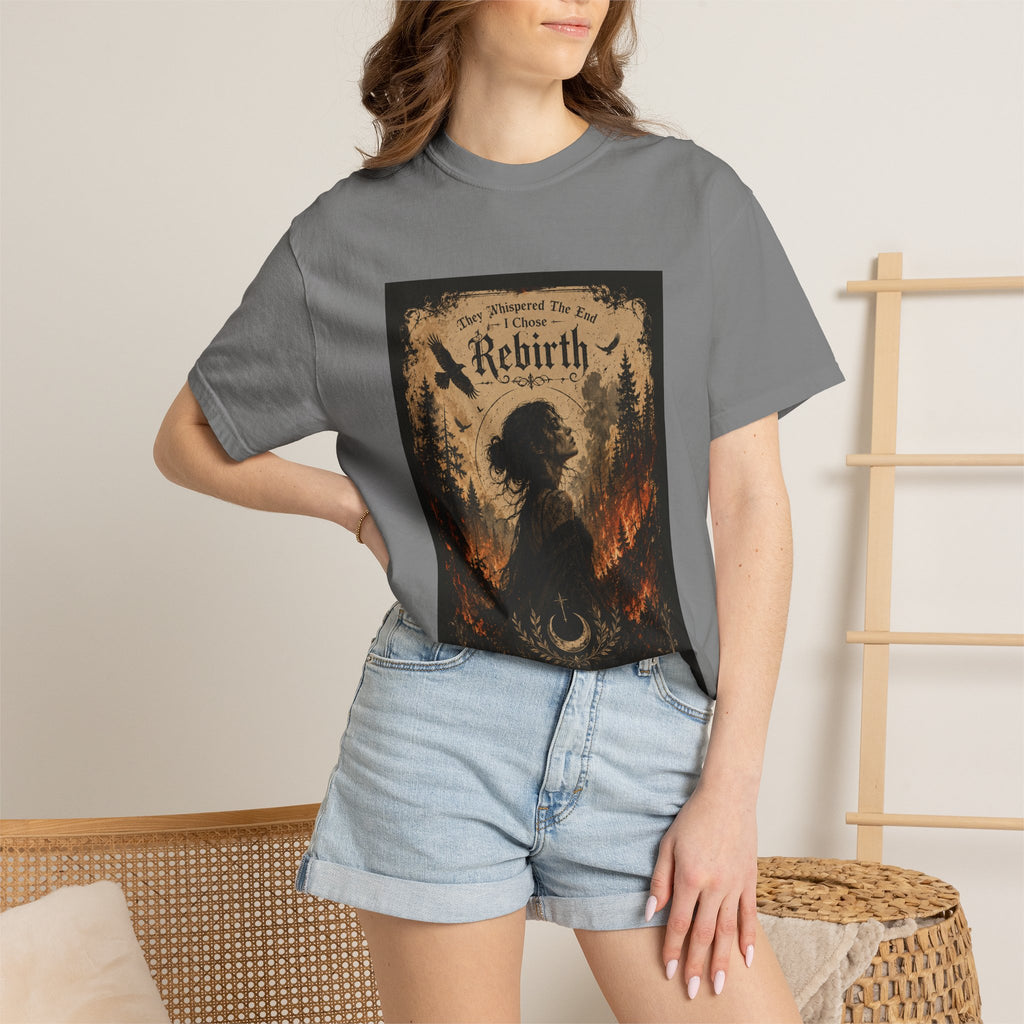 BubbaChubbs Goth Vibe Rebirth Style Tee Printify