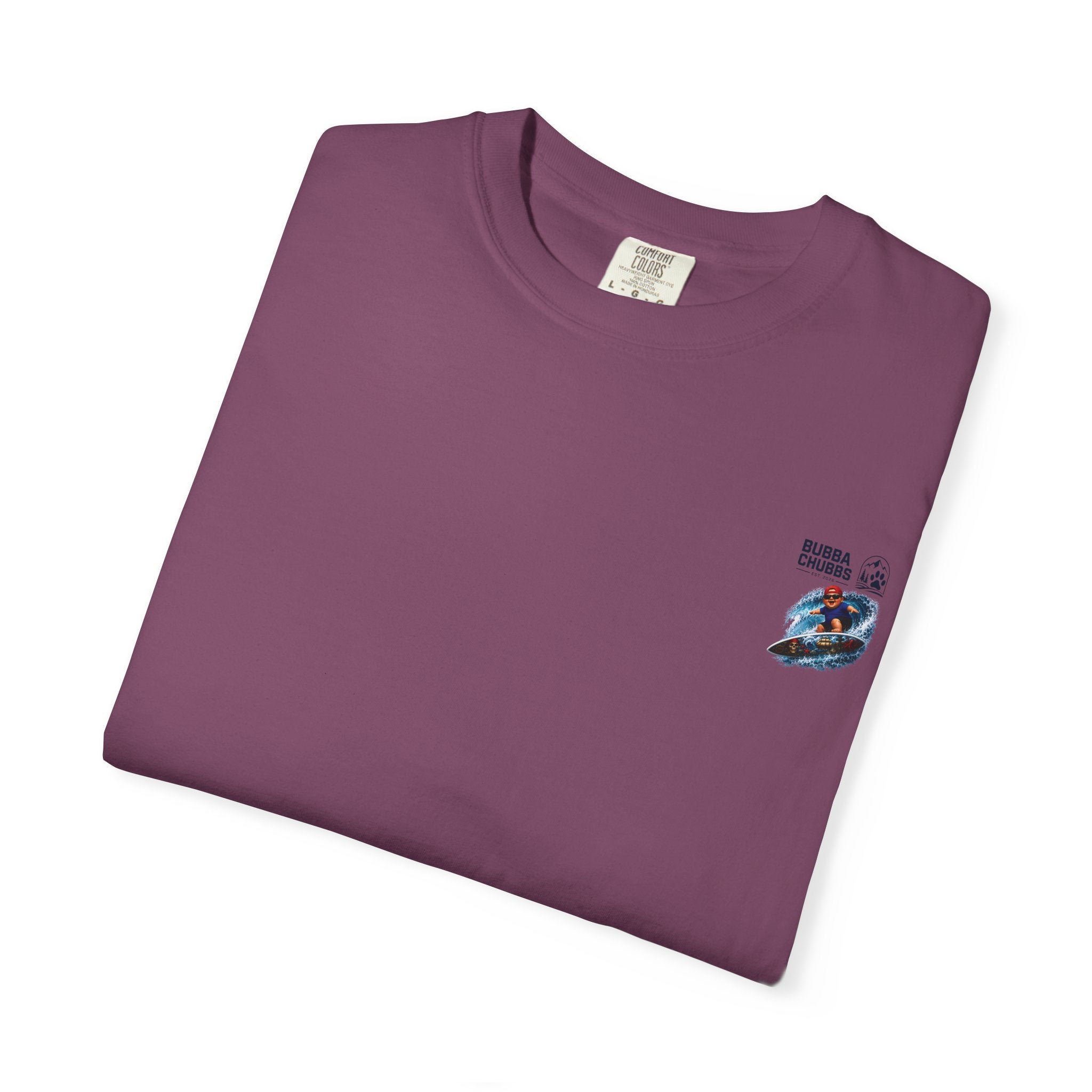 BubbaChubbs Minimal Surfs Up Tee - BubbaChubbs Brand