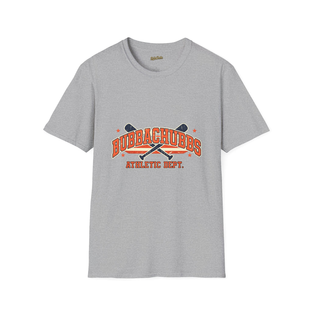 BubbaChubbs Athletic Logo Only T-Shirt Printify