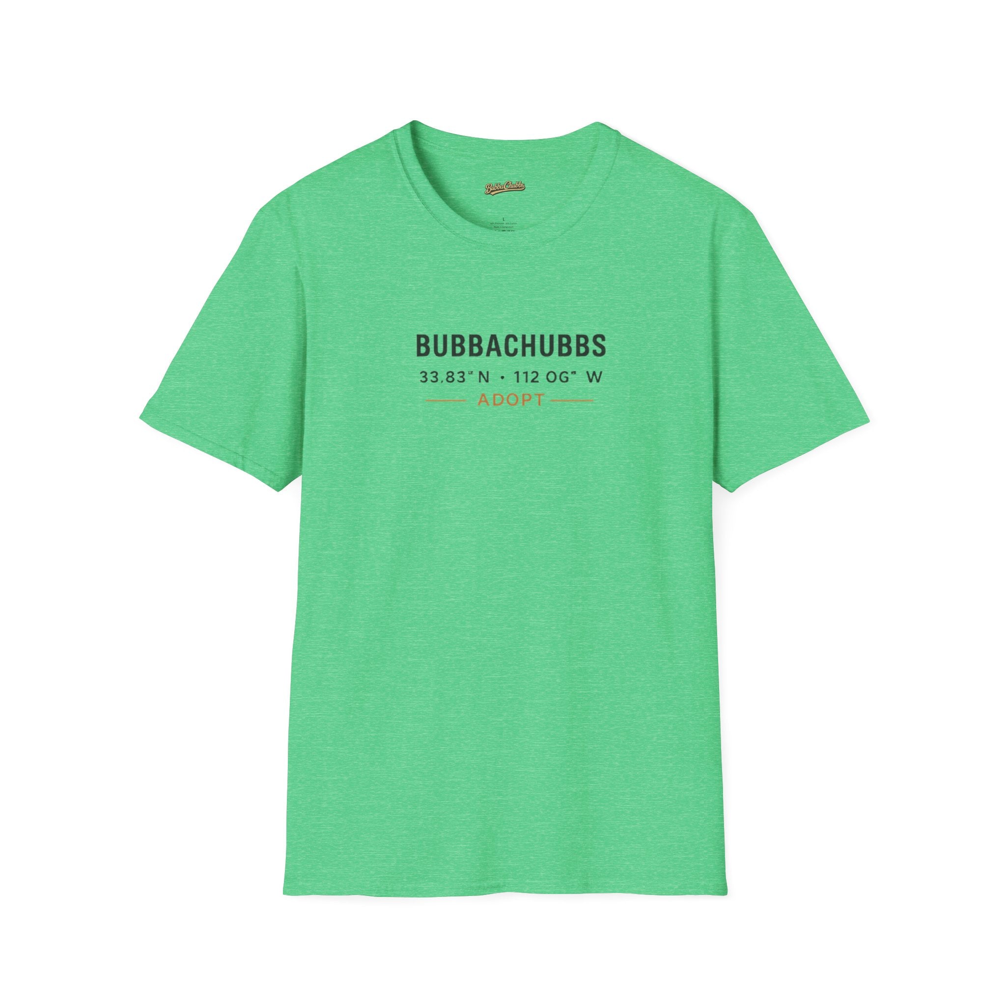 BubbaChubbs Adopt Latitude Tee - BubbaChubbs Brand