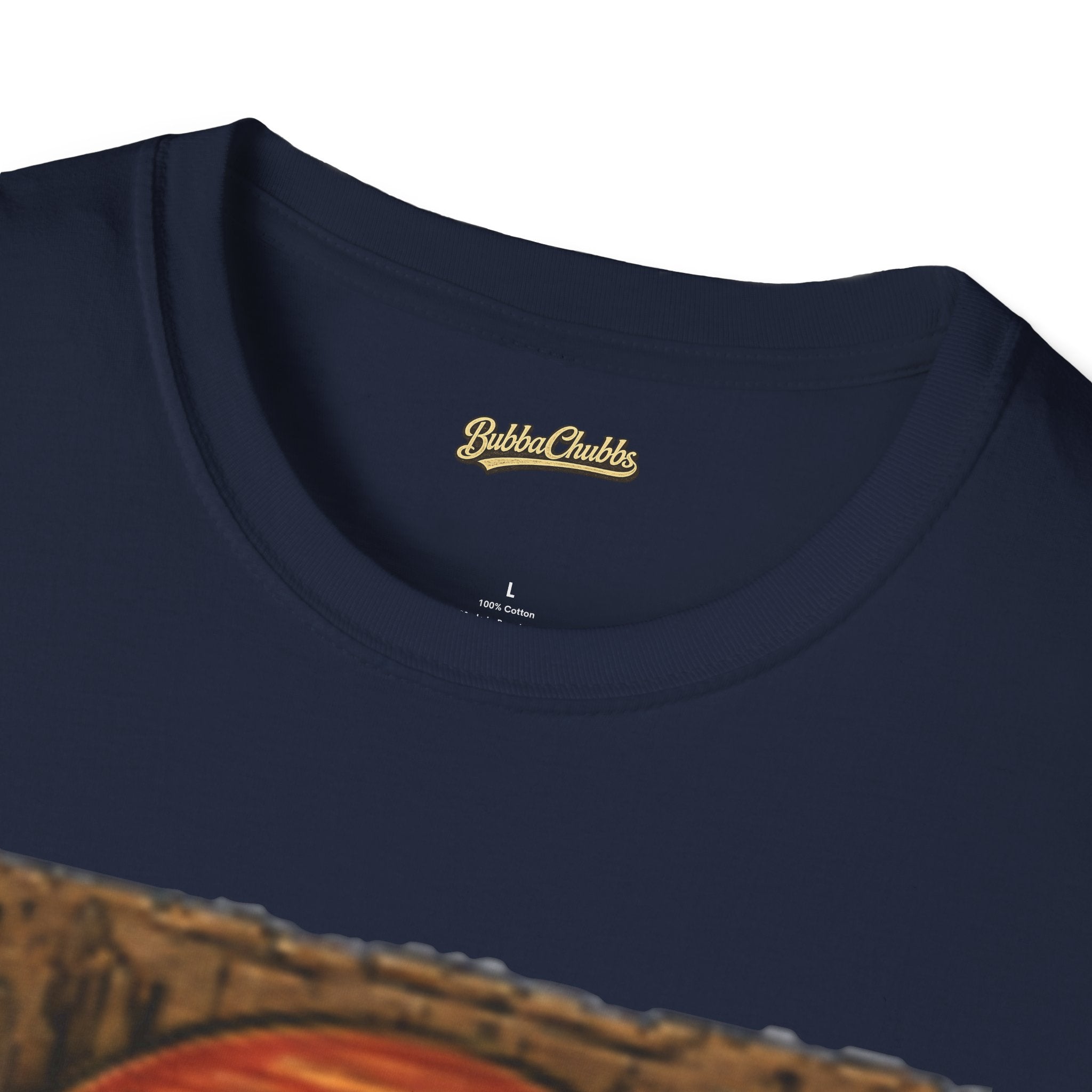 BubbaChubbs Desert Skull Logo T-Shirt New Printify