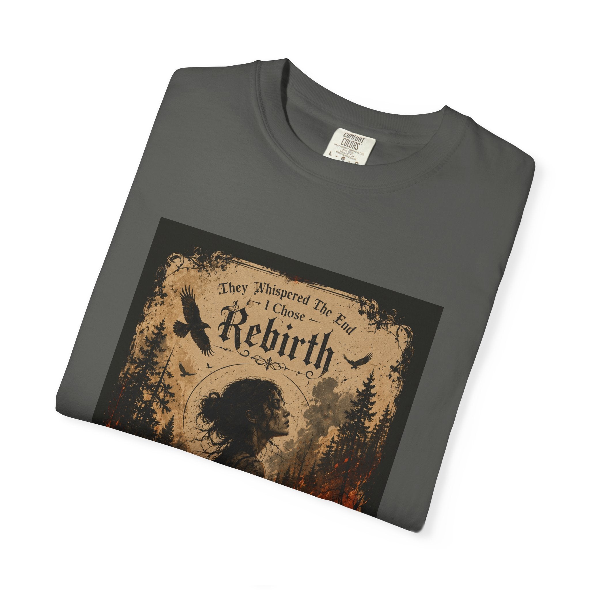 BubbaChubbs Goth Vibe Rebirth Style Tee Printify