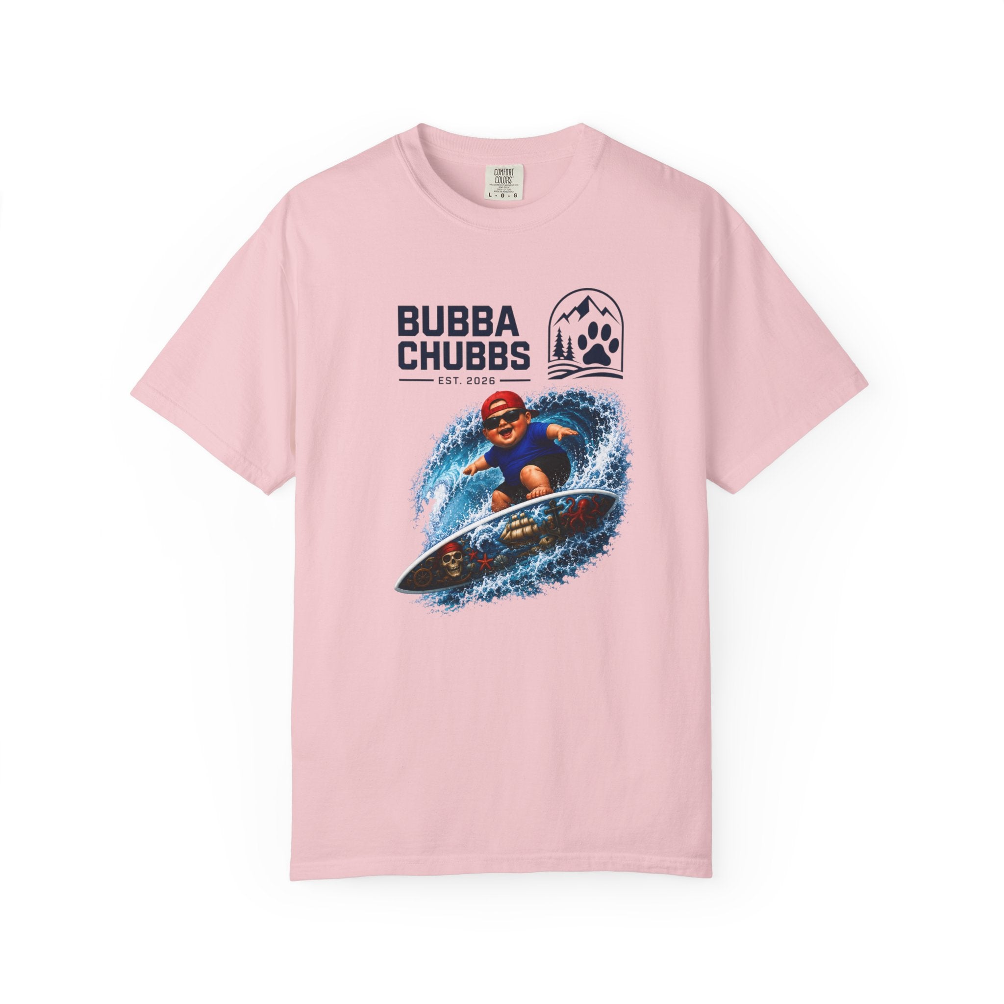 BubbaChubbs Buddy Surf Livin That Summer Life Vintage Beach Tee - BubbaChubbs Brand
