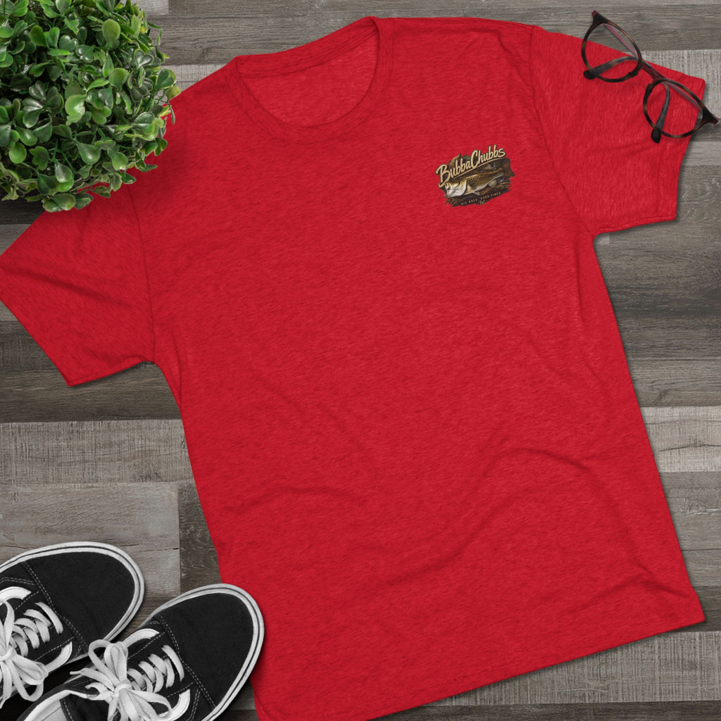 BubbaChubbs Bass Eli Minimalist Logo Tee — Adventure Outdoor Crew Shirt Printify