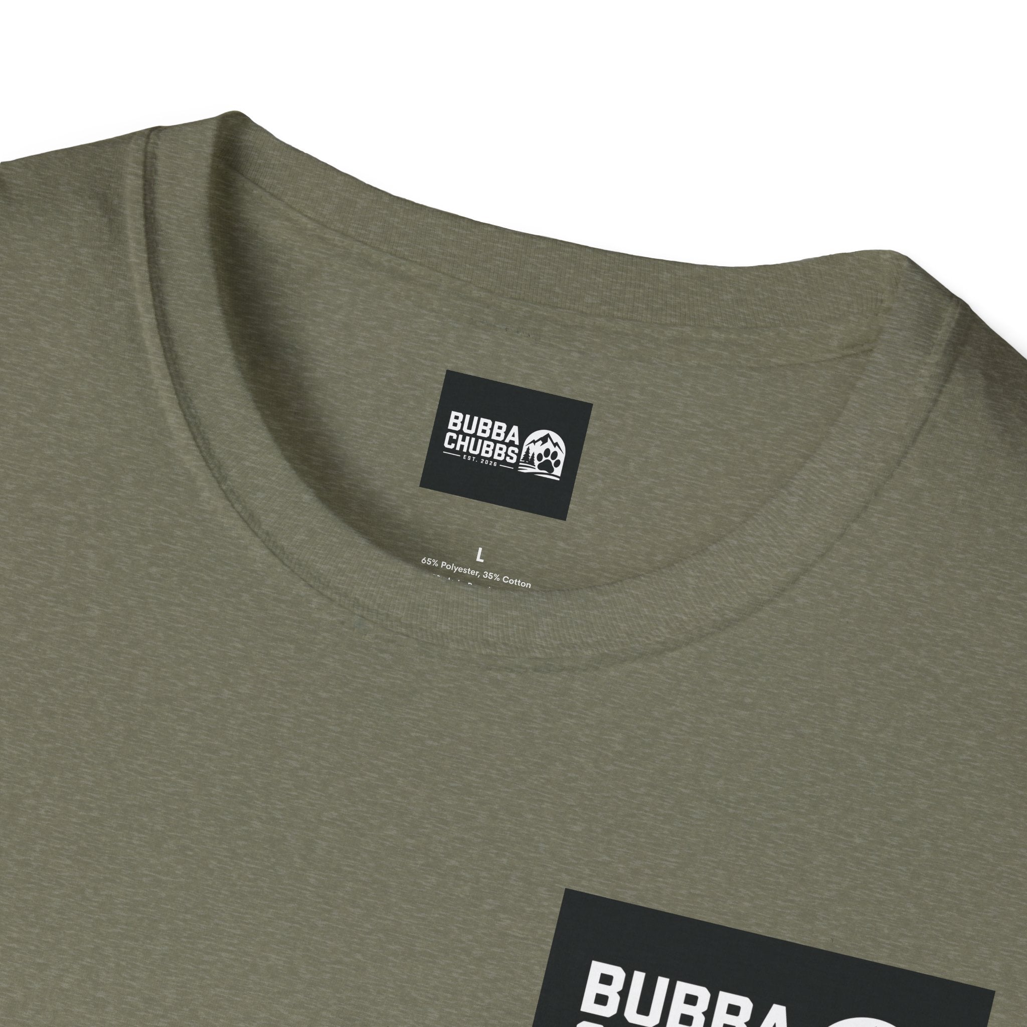 BubbaChubbs Updated Modern Logo Short-Sleeve Tee - BubbaChubbs Brand