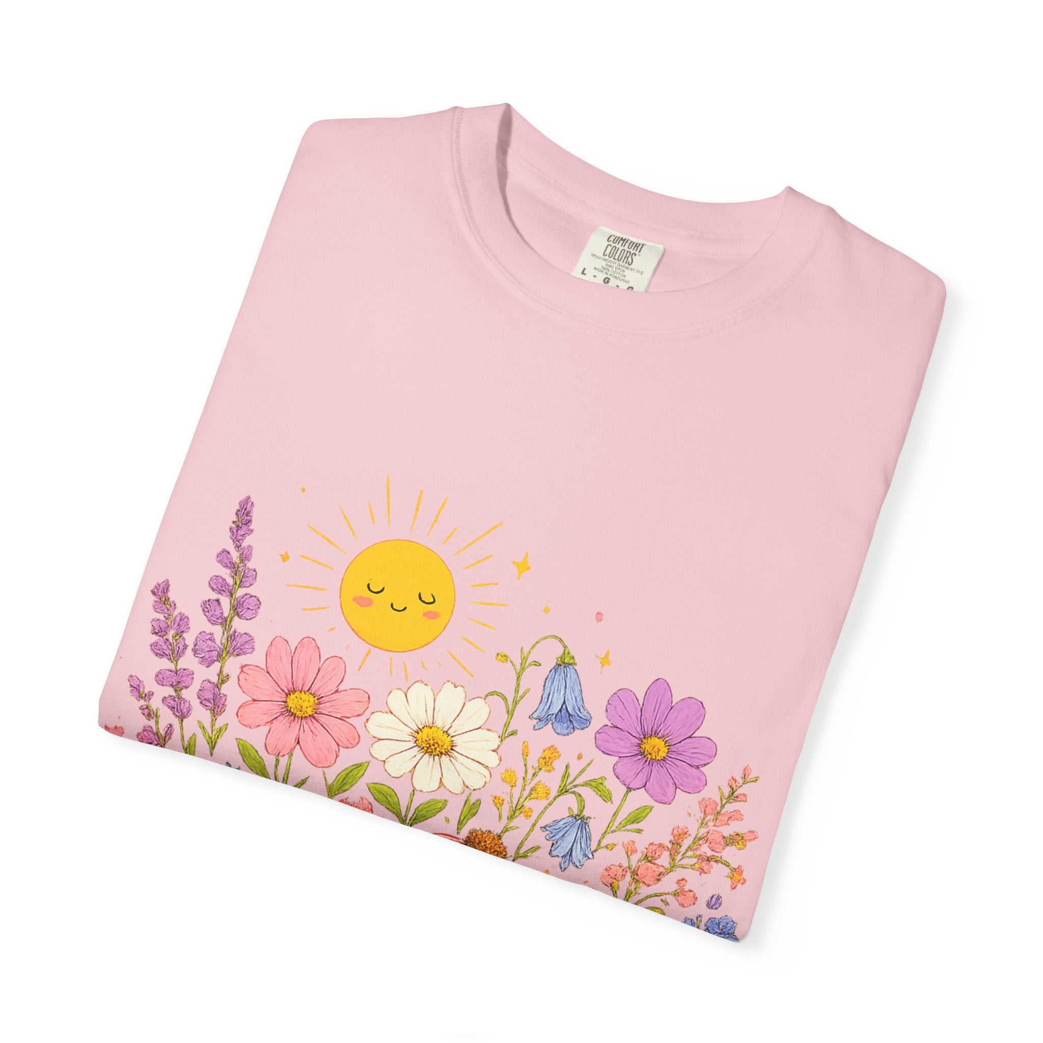 BubbaChubbs Sun Floral Style Tee Printify