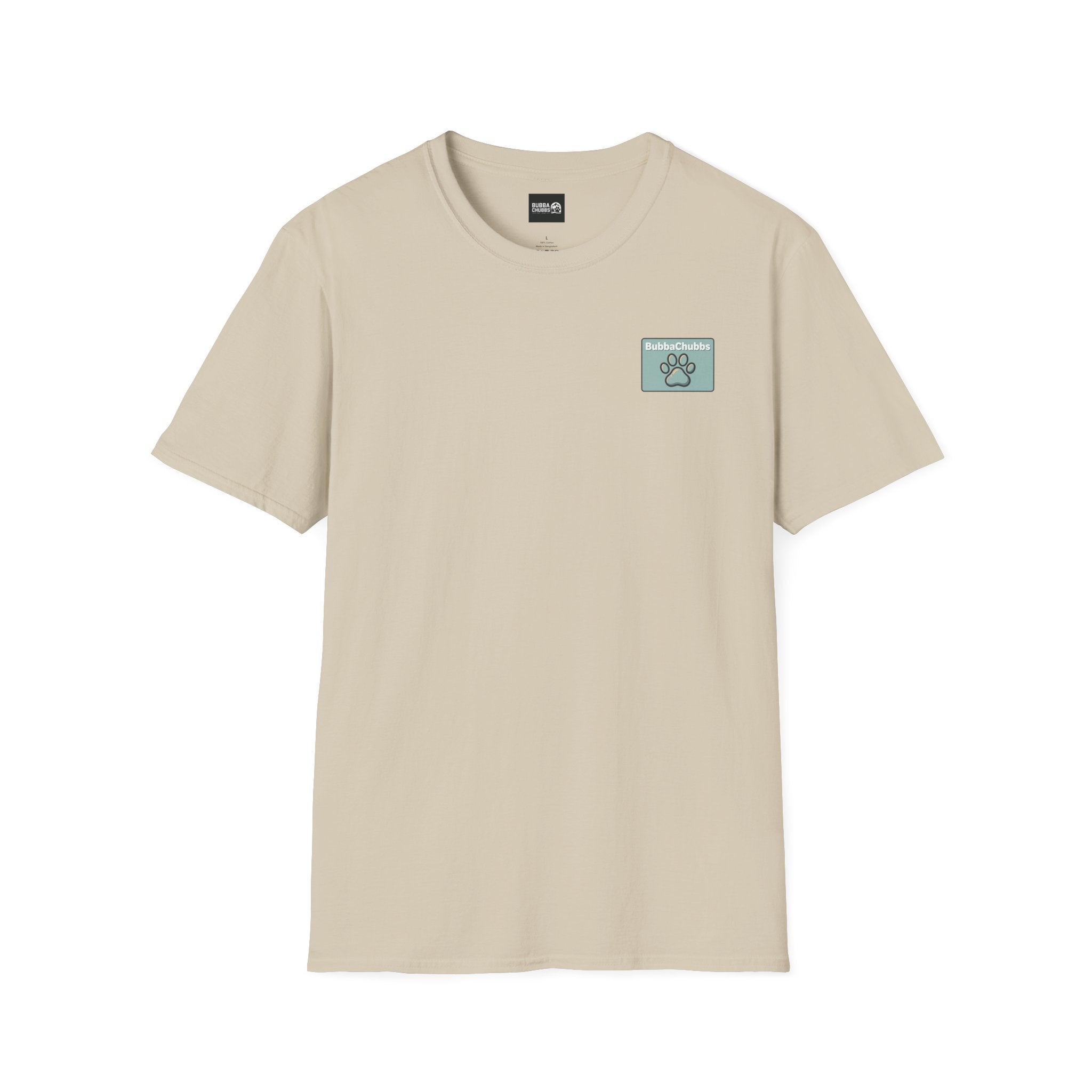 BubbaChubbs Logo front and Back Short-Sleeve Tee - BubbaChubbs Brand