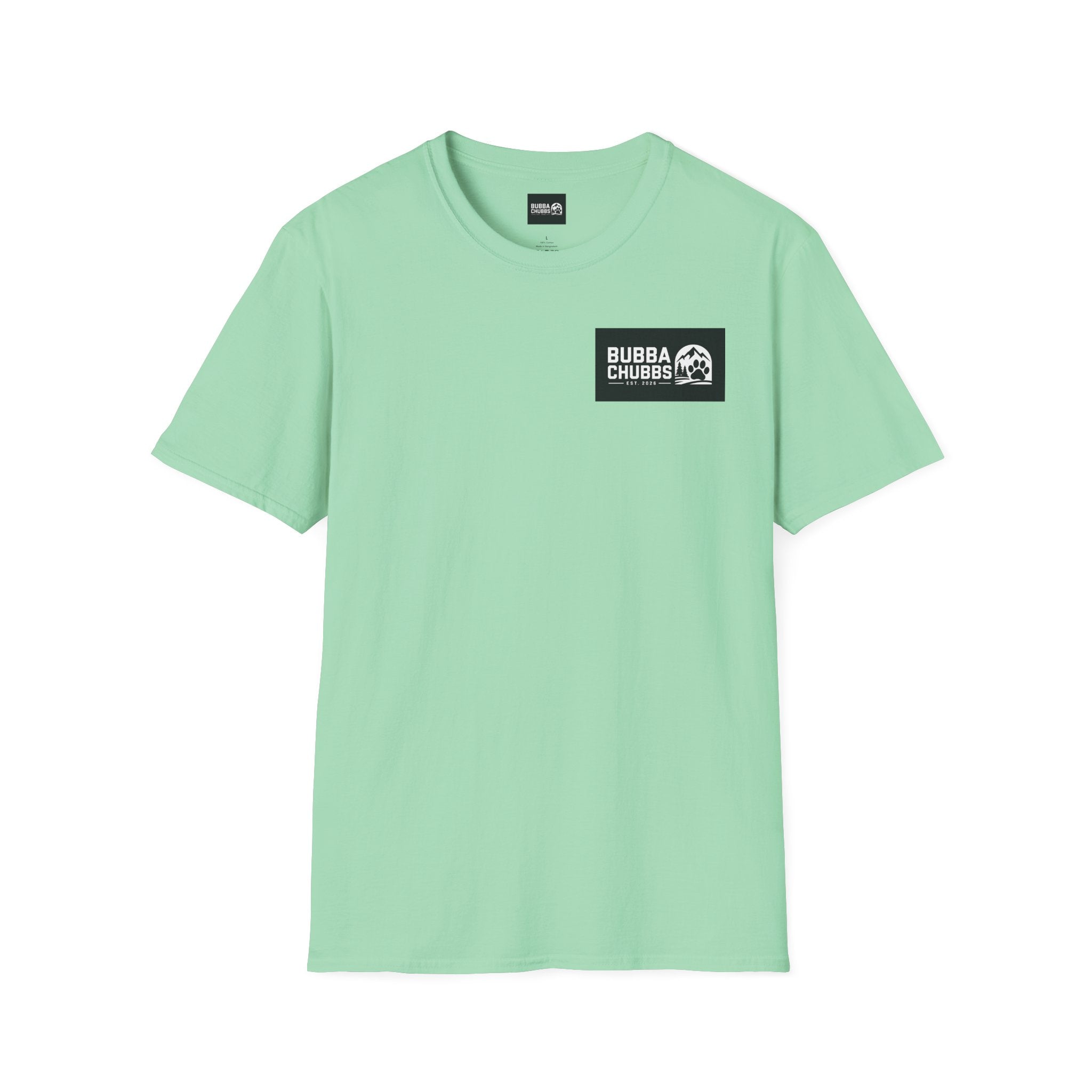 BubbaChubbs Updated Modern Logo Short-Sleeve Tee - BubbaChubbs Brand