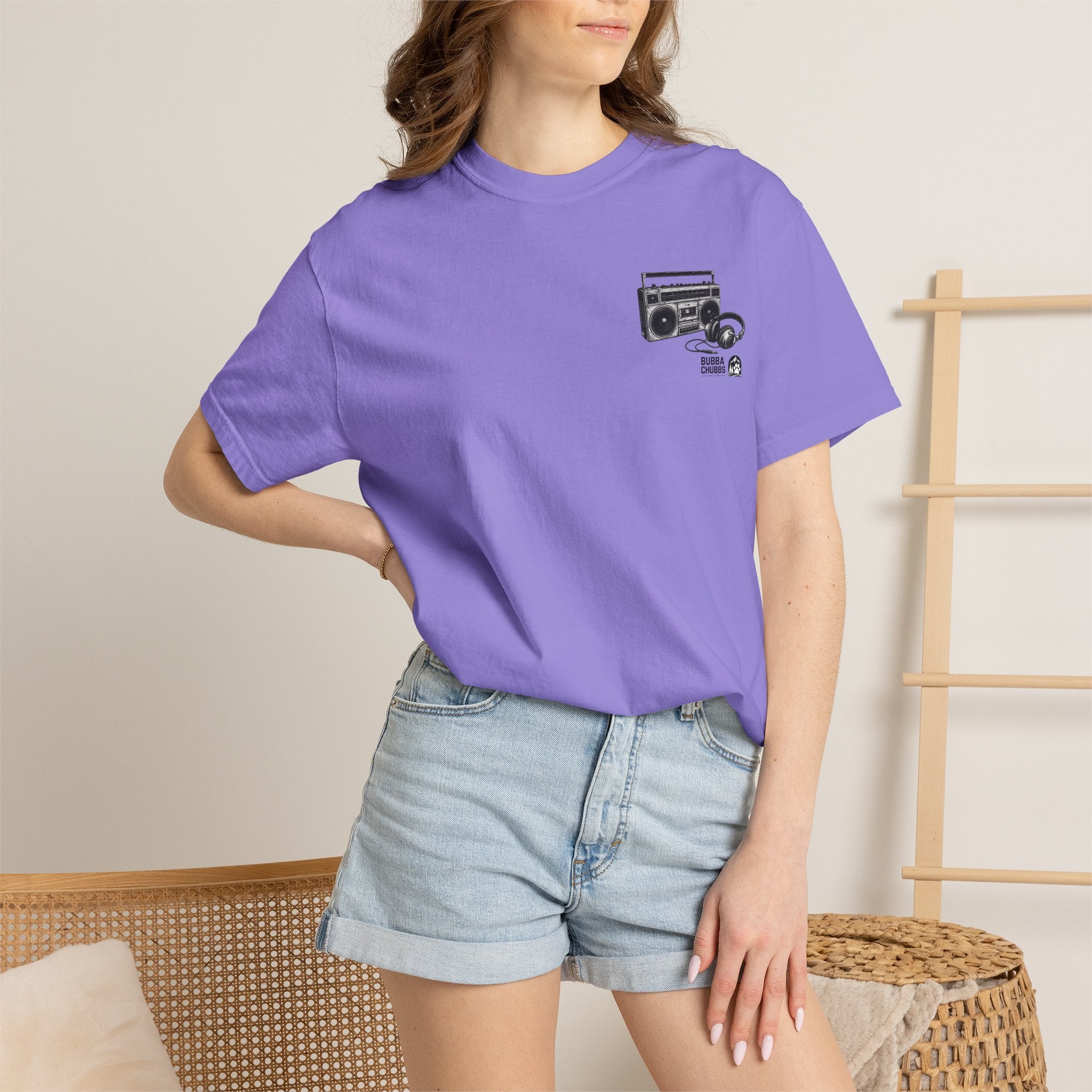 BubbaChubbs Boombox vintage Tee - BubbaChubbs Brand