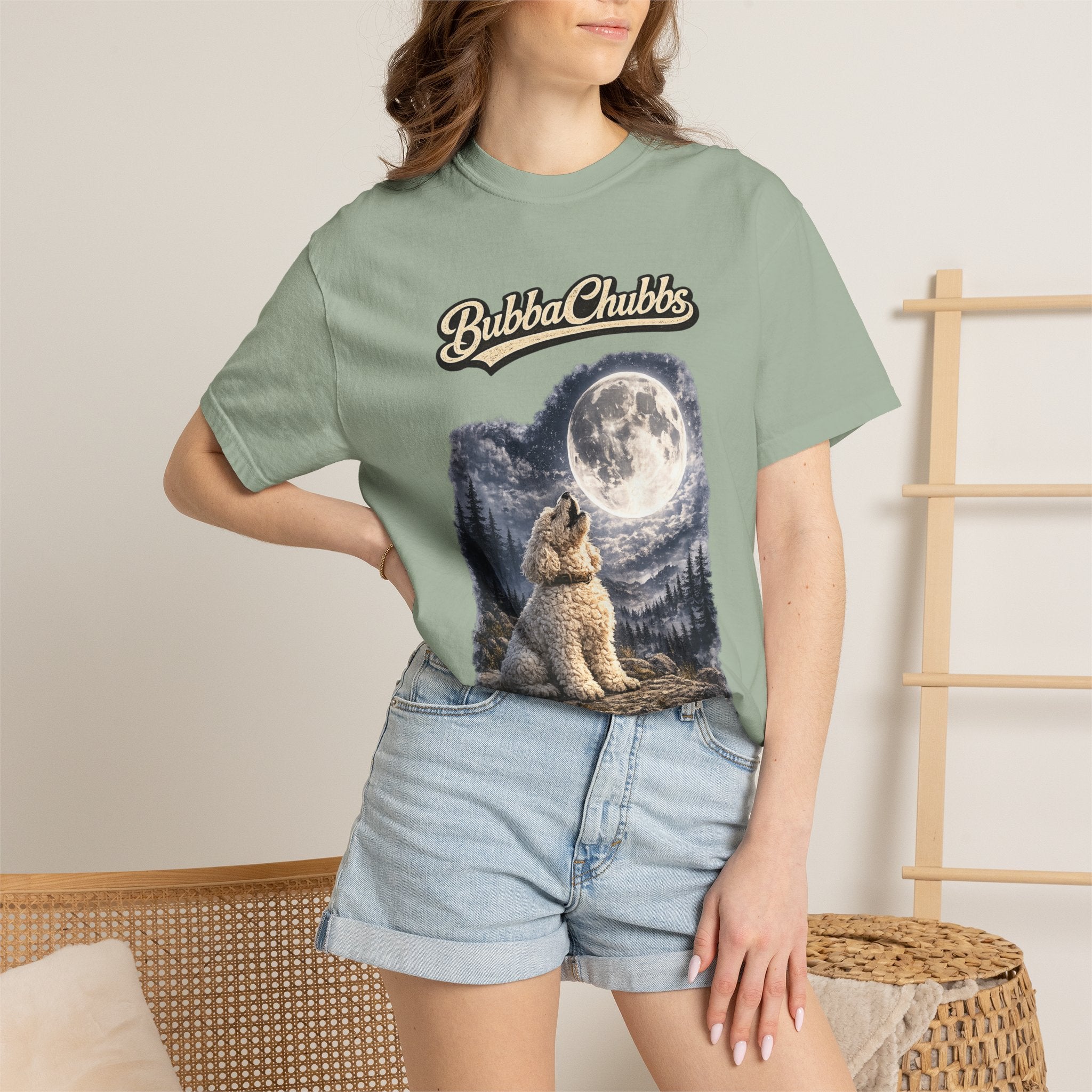 BubbaChubbs howling Style Tee Printify