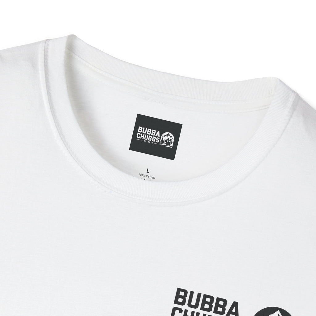 BubbaChubbs Updated Modern Logo Transparent Short-Sleeve Tee - BubbaChubbs Brand