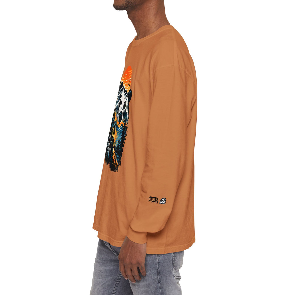 Bear Sunset Long Sleeve Tee