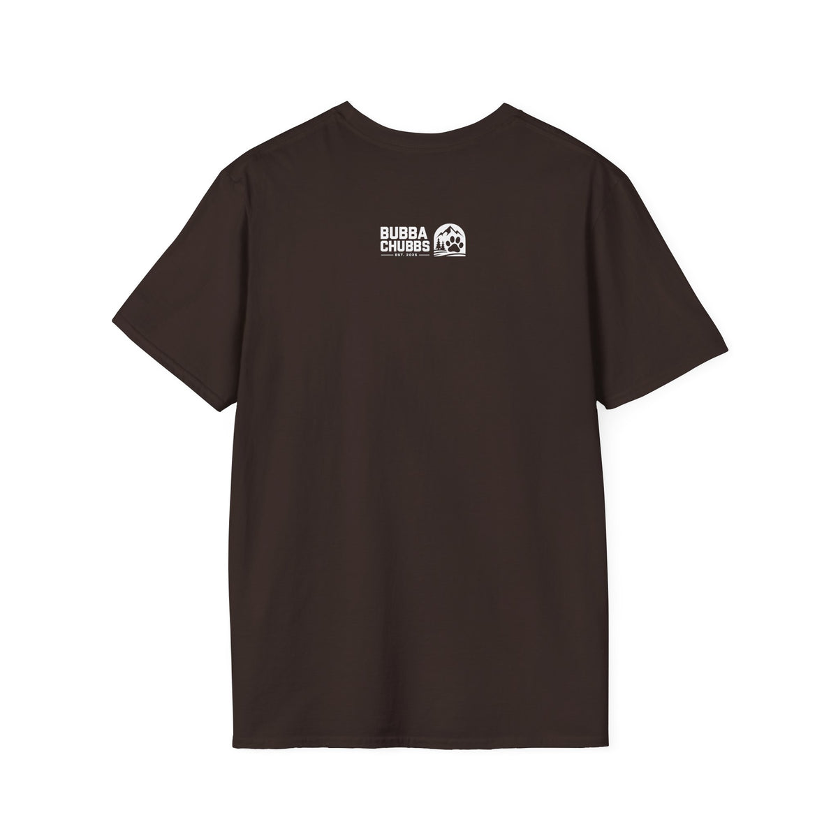 Outdoor Paw Print T-Shirt — Mountain Camping Dog Lover Tee