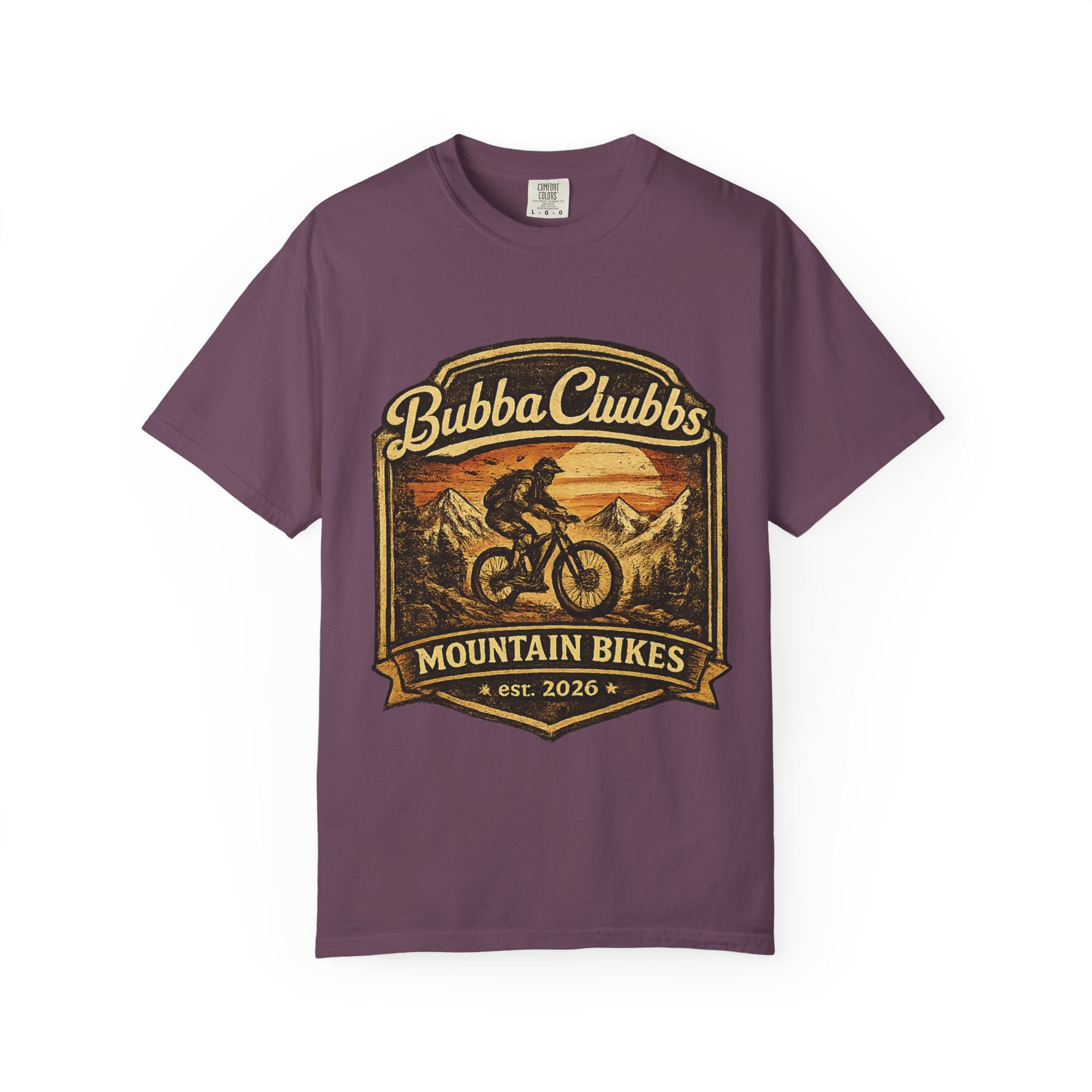 Mountain Bikes Graphic Tee | BubbaChubbs Get Out Stay Wild T-Shirt