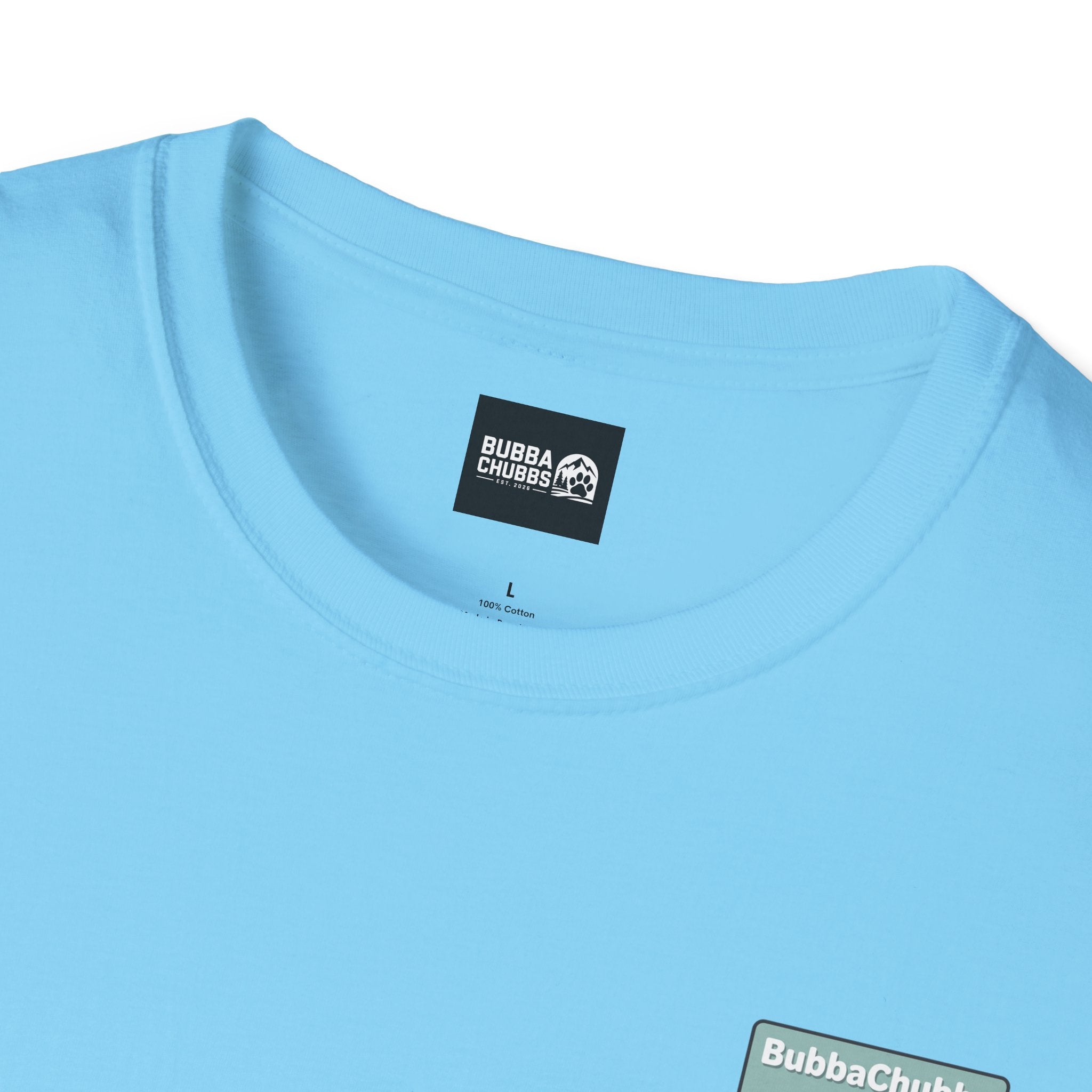 BubbaChubbs Logo front and Back Short-Sleeve Tee - BubbaChubbs Brand