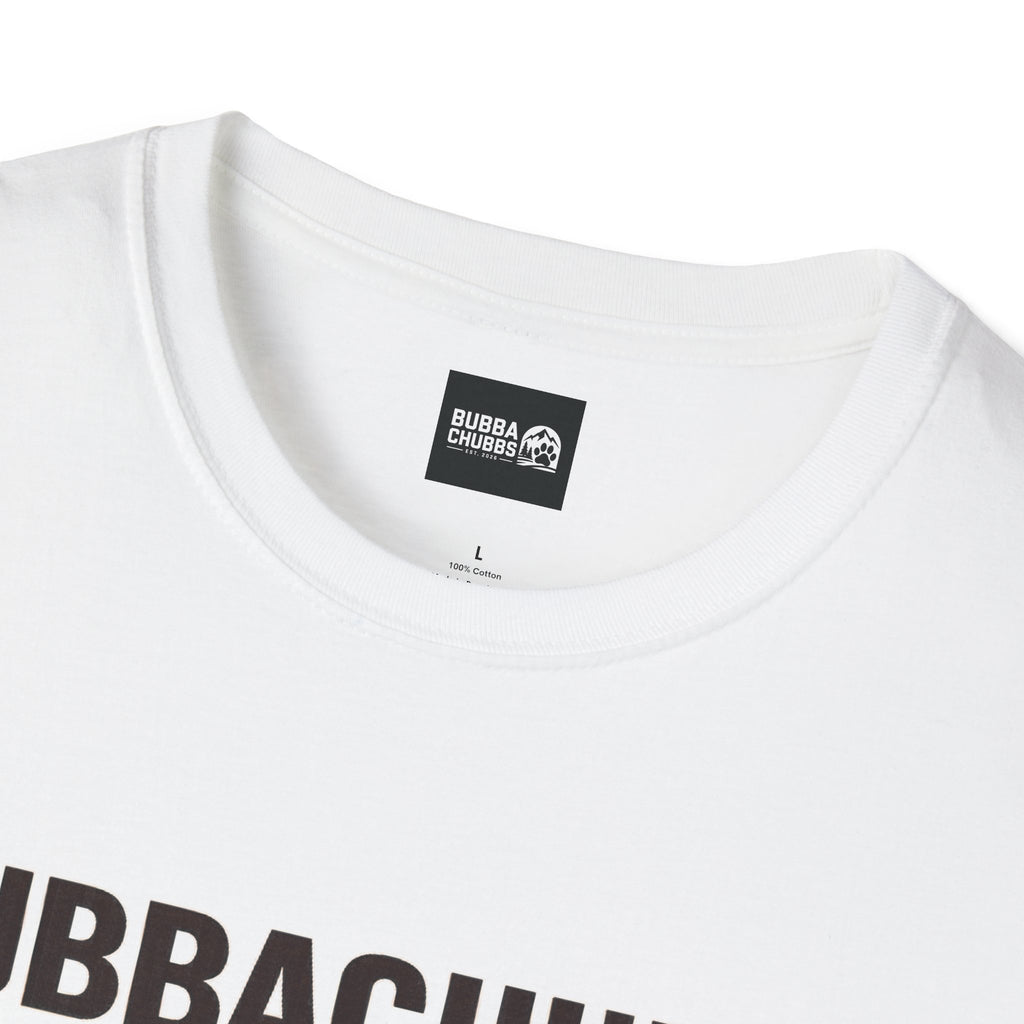 BubbaChubbs Logo front Coordinates Short-Sleeve Tee - BubbaChubbs Brand