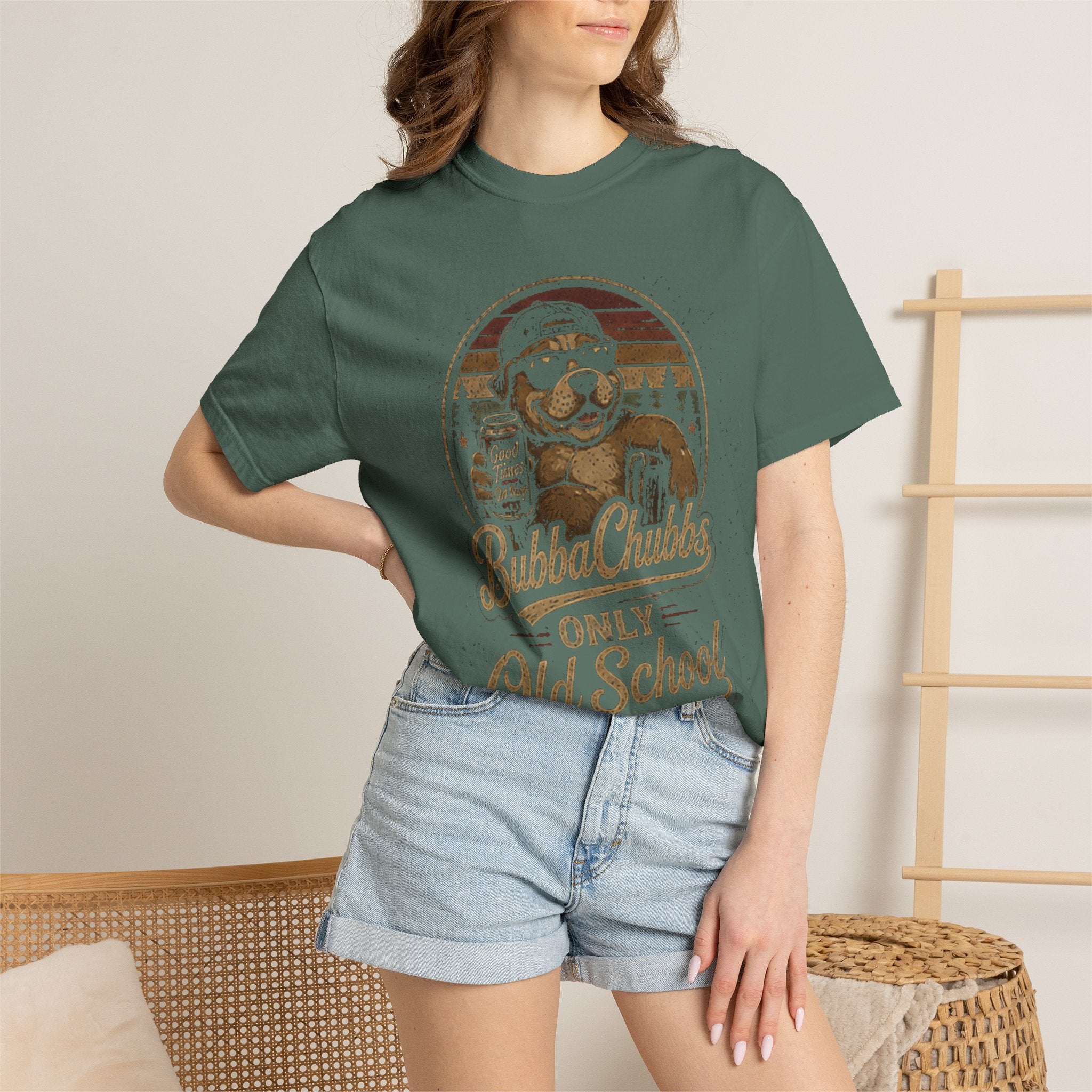 Old School Graphic Tee | BubbaChubbs Get Out Stay Wild T-Shirt
