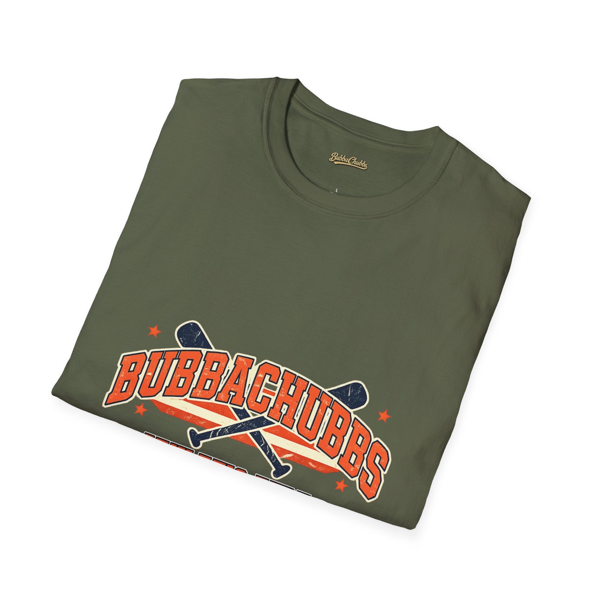 BubbaChubbs Athletic Logo Only T-Shirt Printify