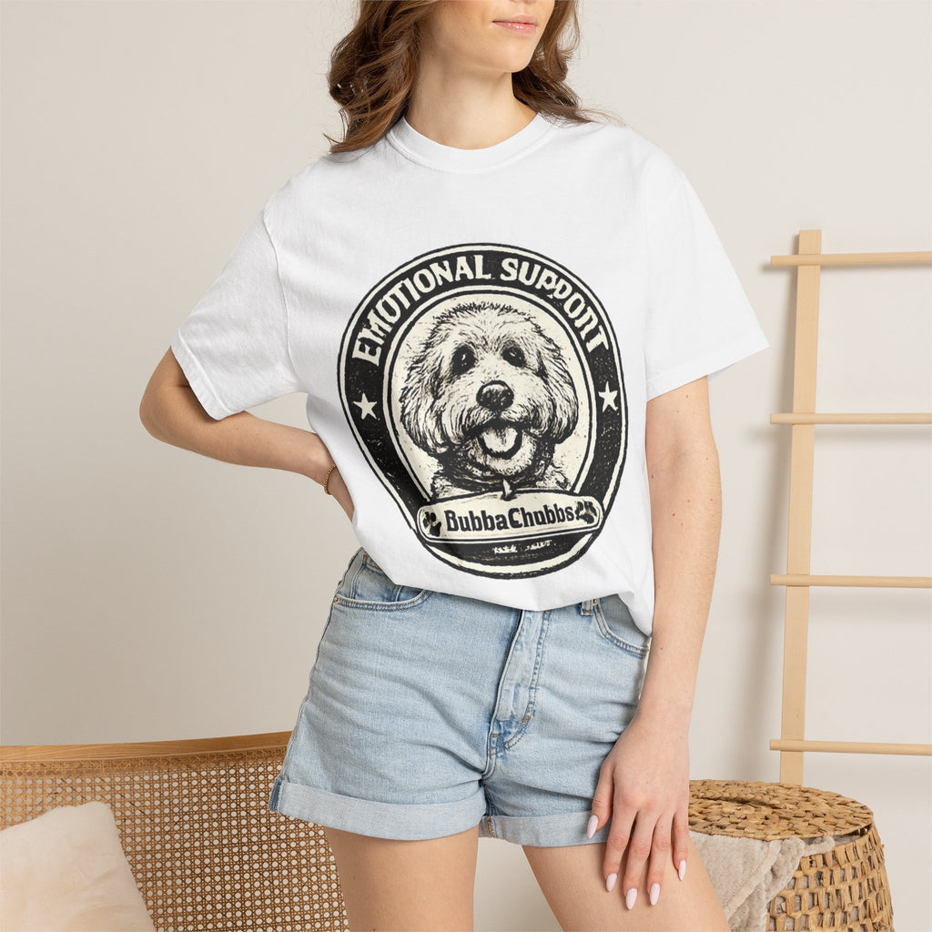 BubbaChubbs Vintage Emotional Support Style Tee Printify