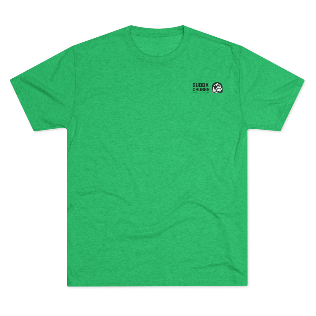 BubbaChubbs Mountains Minimalist Logo Tee — Adventure Outdoor Crew Shirt - BubbaChubbs Brand