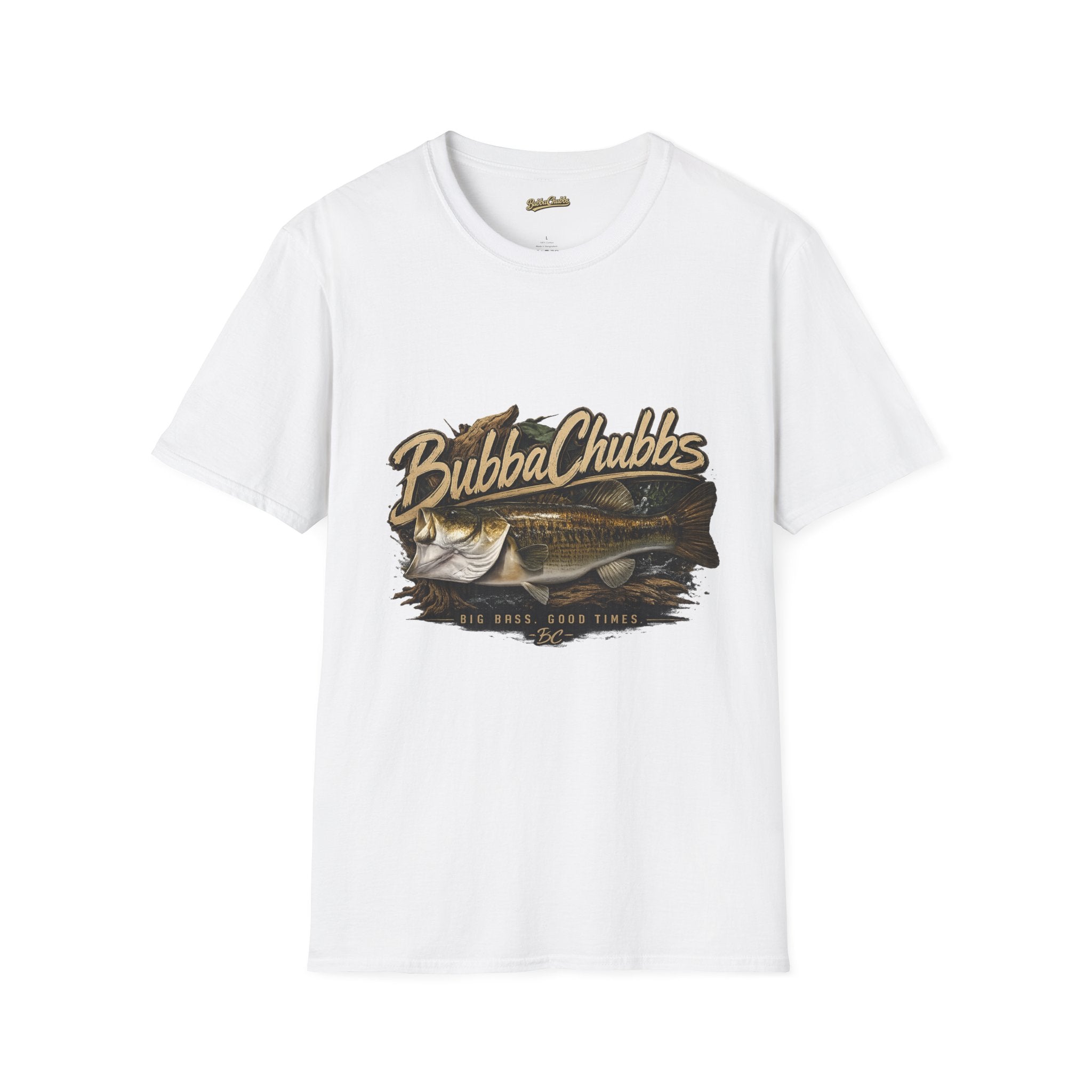BubbaChubbs Gone Fishing Graphic Tee Printify