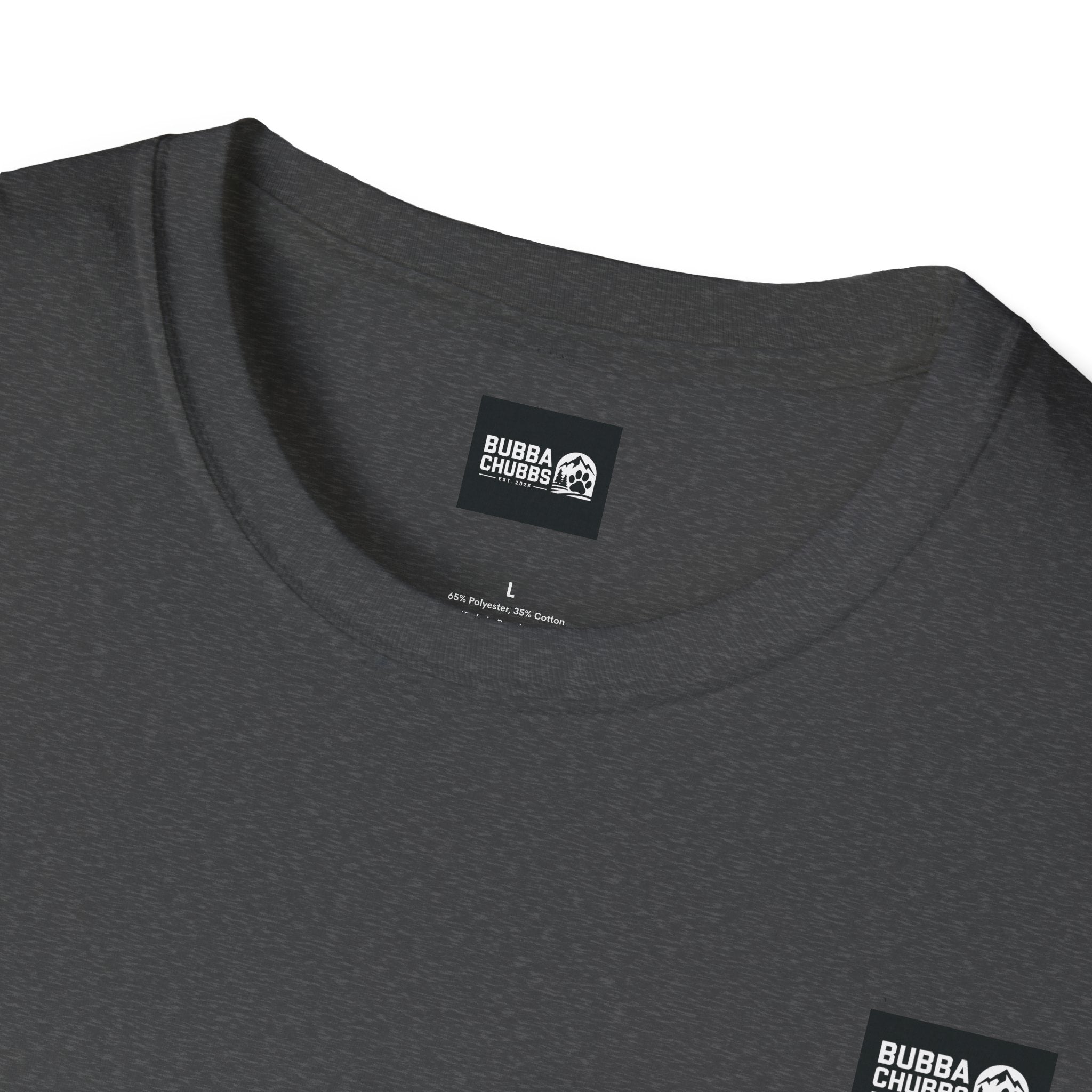 BubbaChubbs Updated Modern Back Large Logo Short-Sleeve Tee - BubbaChubbs Brand