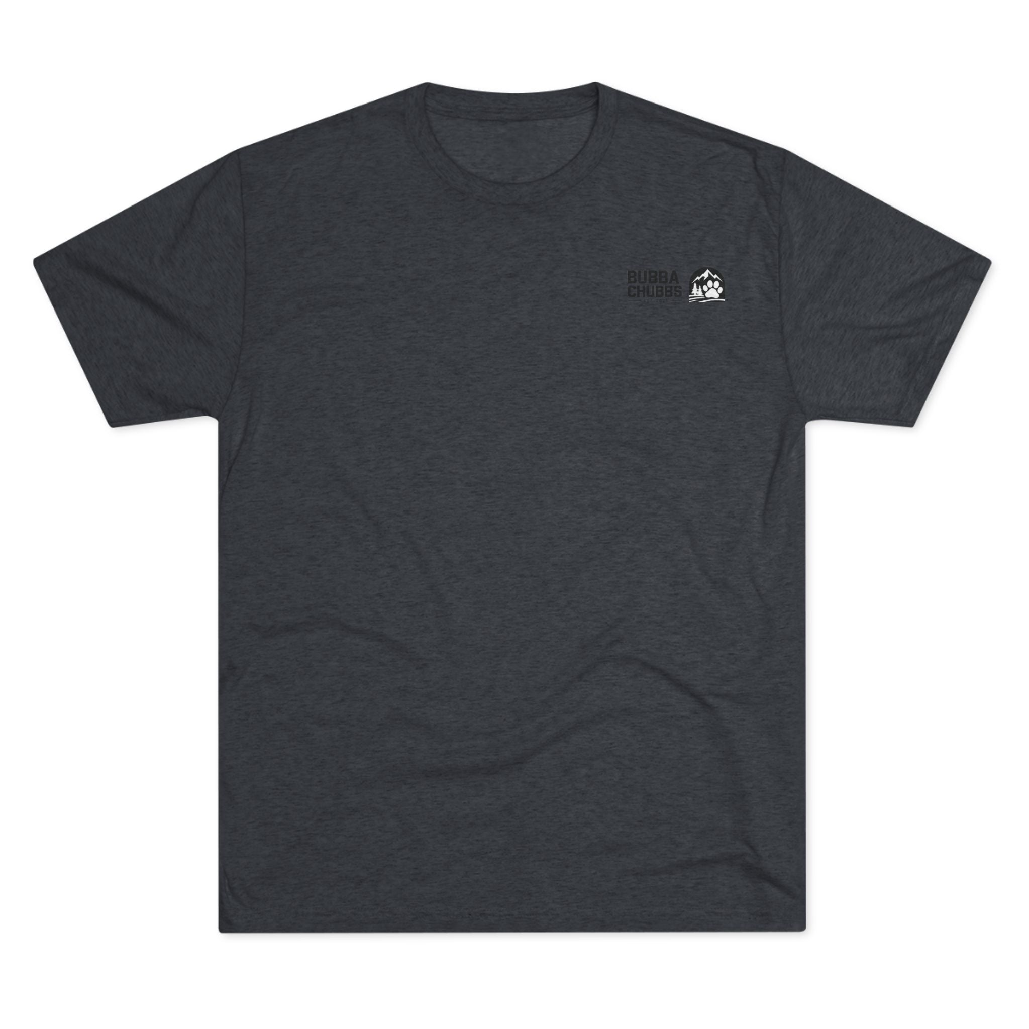 BubbaChubbs Mountains Minimalist Logo Tee — Adventure Outdoor Crew Shirt - BubbaChubbs Brand