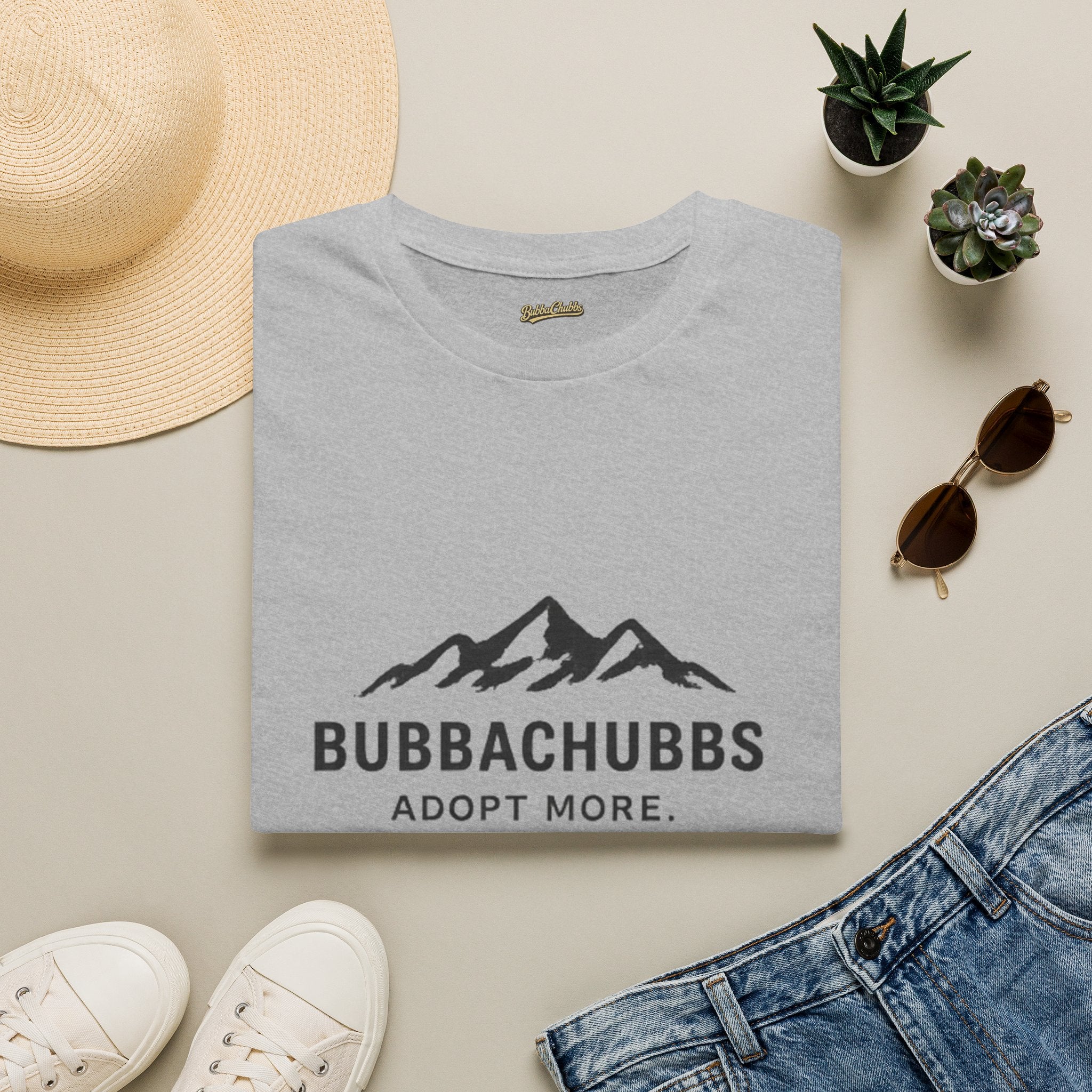 BubbaChubbs Adopt More Tee - BubbaChubbs Brand